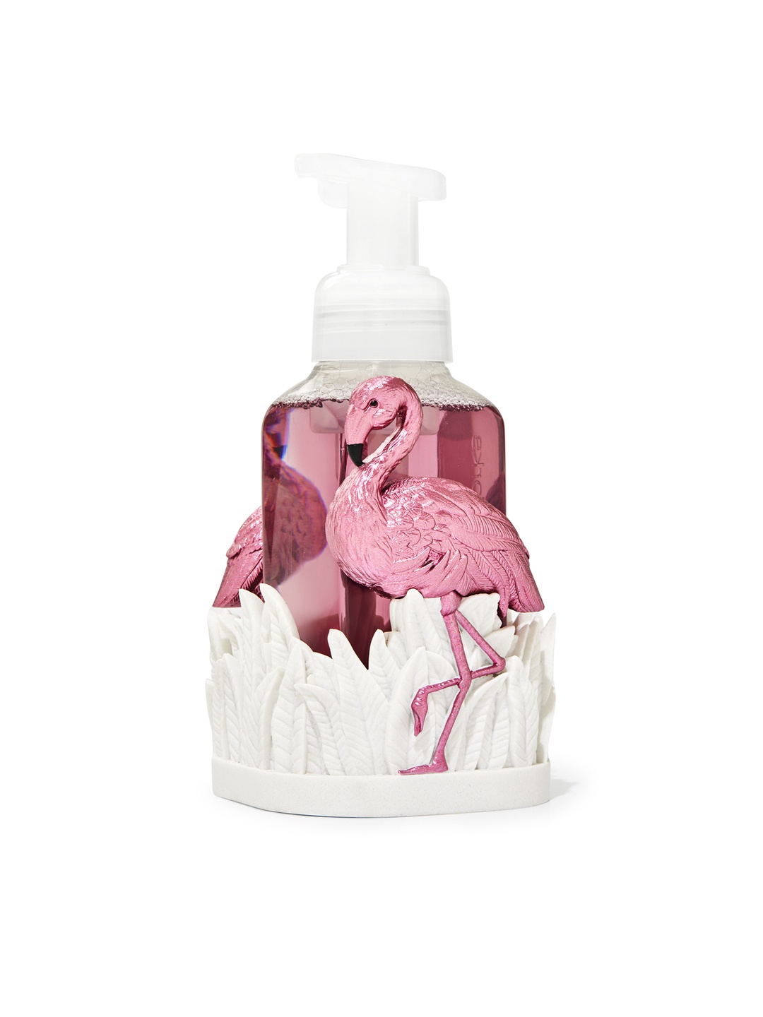 

Bath & Body Works Pink Flamingo Gentle Foaming Hand Soap Holder