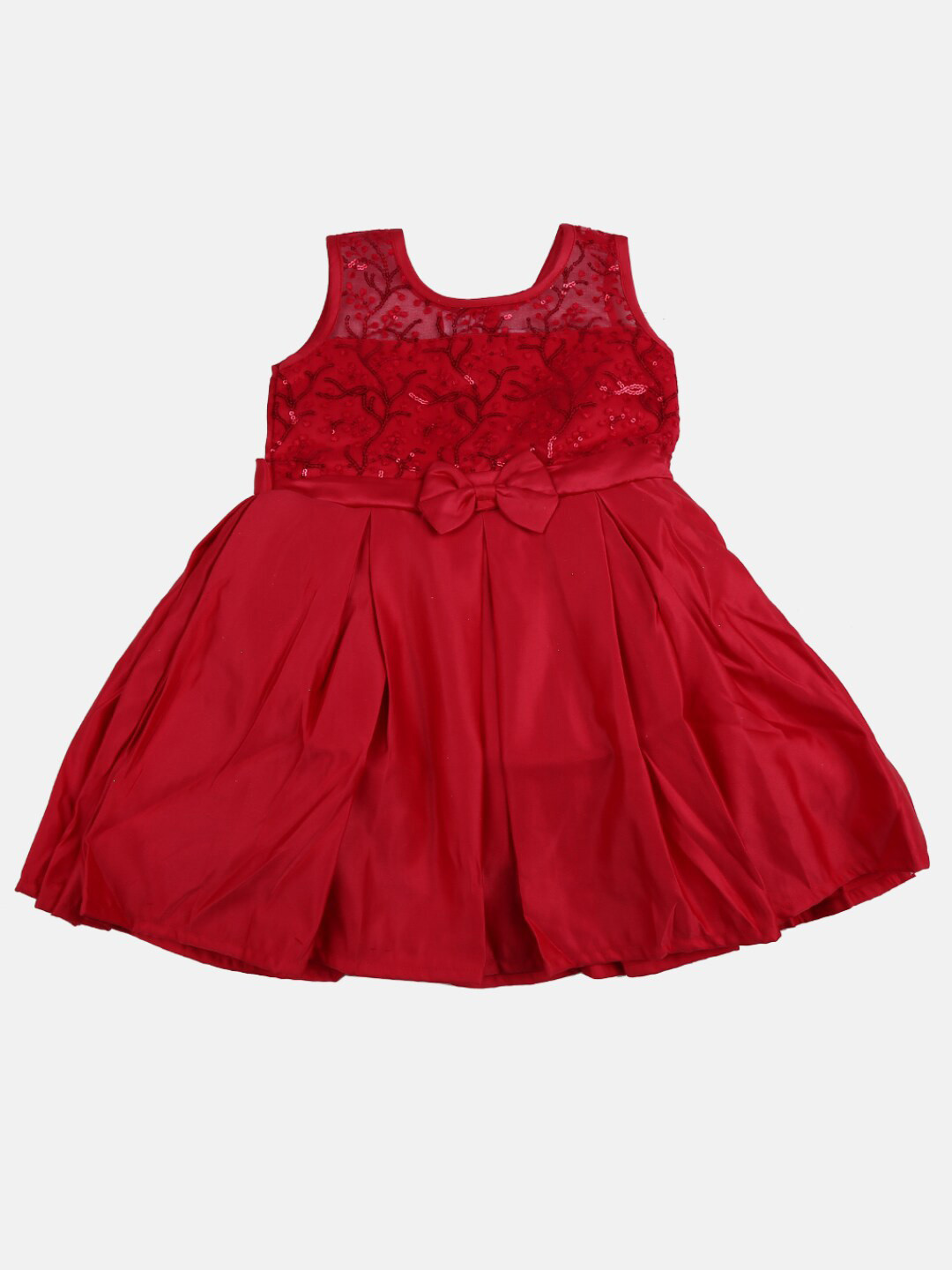 

V-Mart Fuchsia Embellished Dress