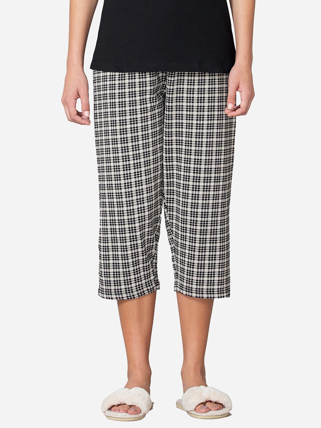 

VStar Women Grey Printed Cotton Lounge Pants