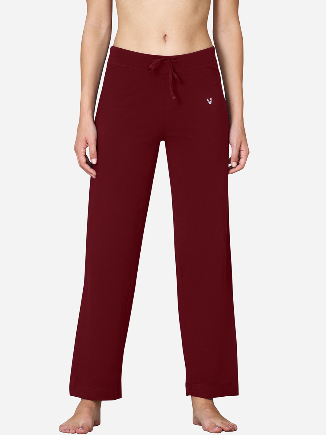 

VStar Women Maroon Solid Lounge Pants