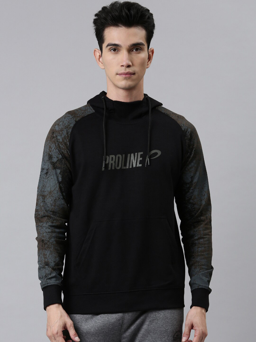 

Proline Active Men Black Printed Sweatshirt