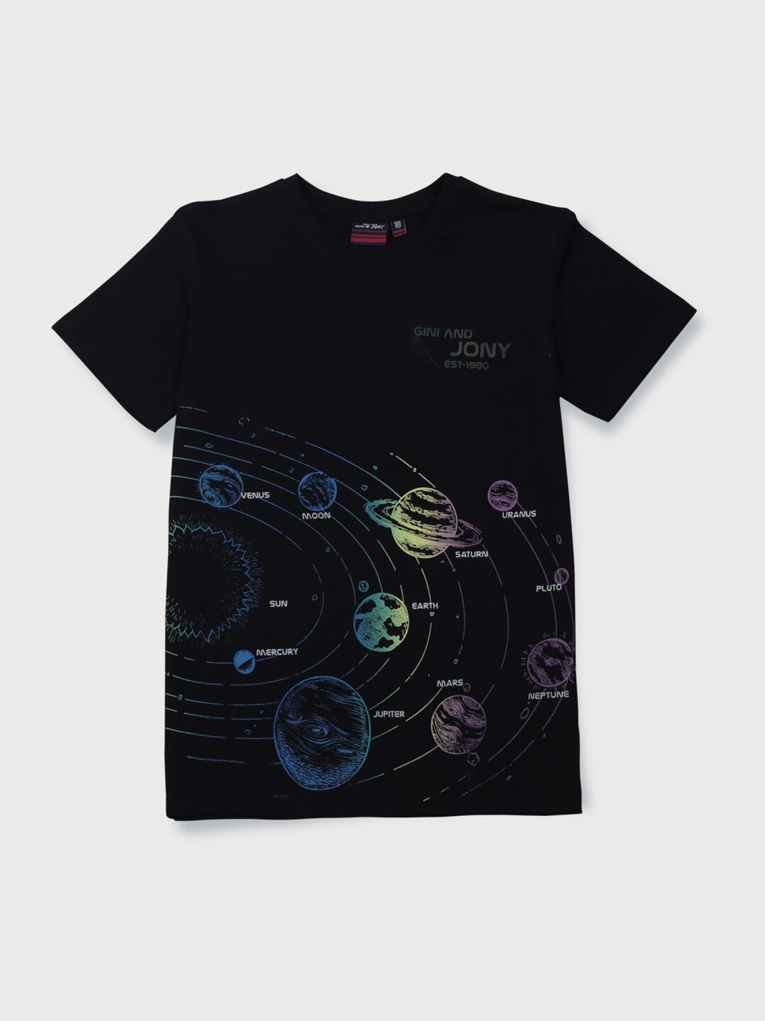

Gini and Jony Boys Black T-shirt