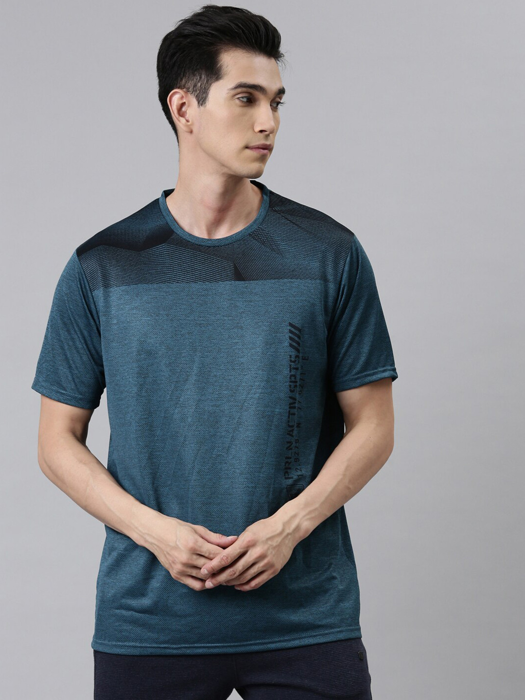 

Proline Active Men Teal Sports T-shirt