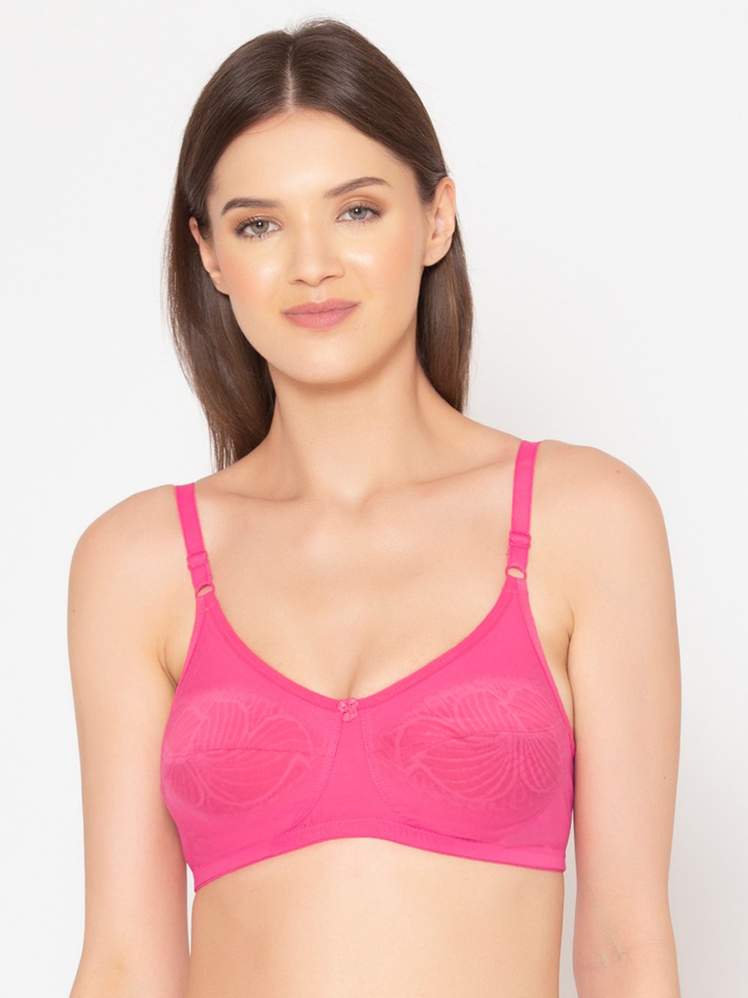 

GROVERSONS Paris Beauty Pink Solid Tshirt Bra