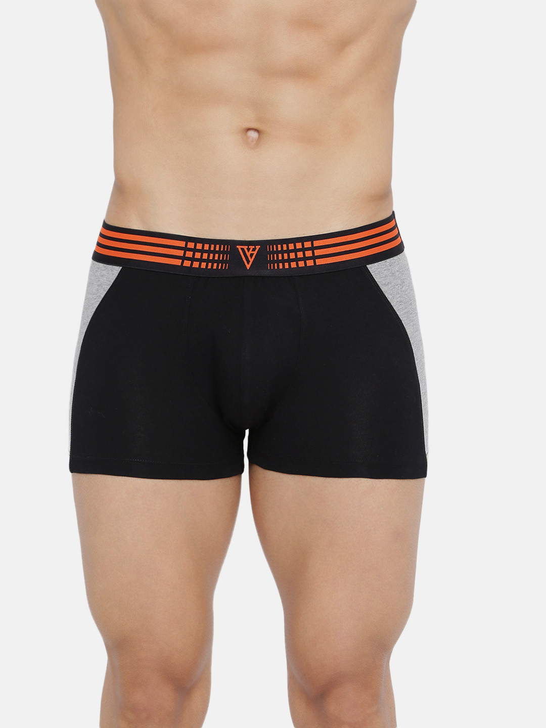 

Van Heusen Men Grey Solid Anti Bacterial Colour Fresh Trunks, Black