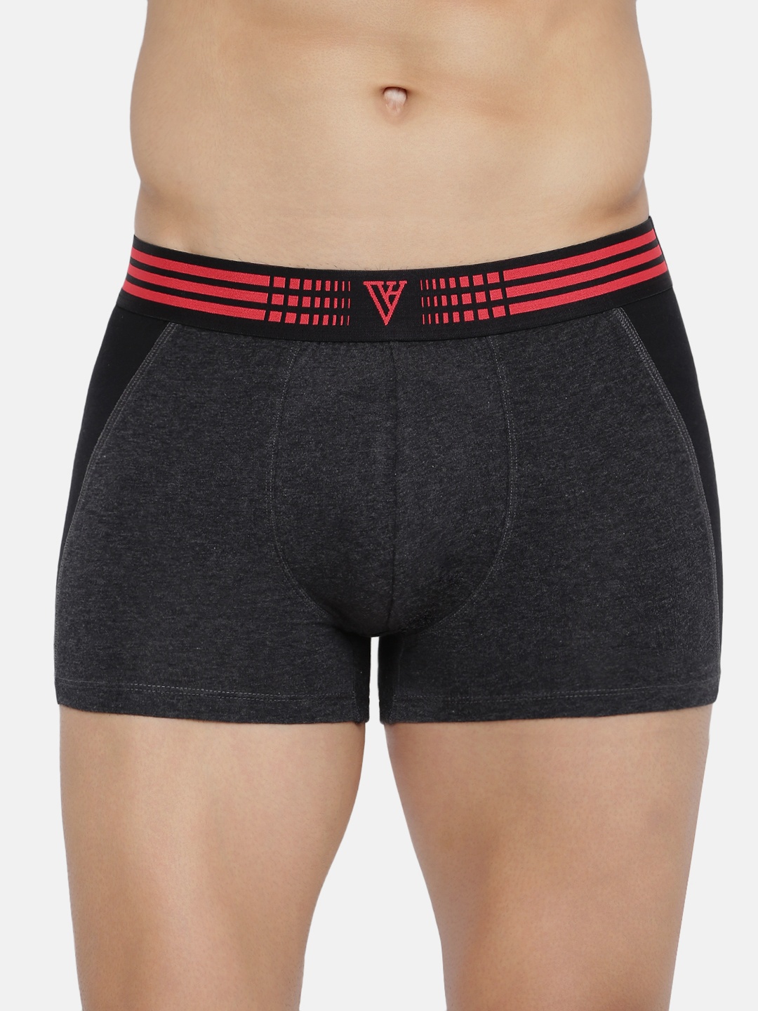 

Van Heusen Men Solid Anti Bacterial Colour Fresh Trunk IHQETR1CAMP10049, Black