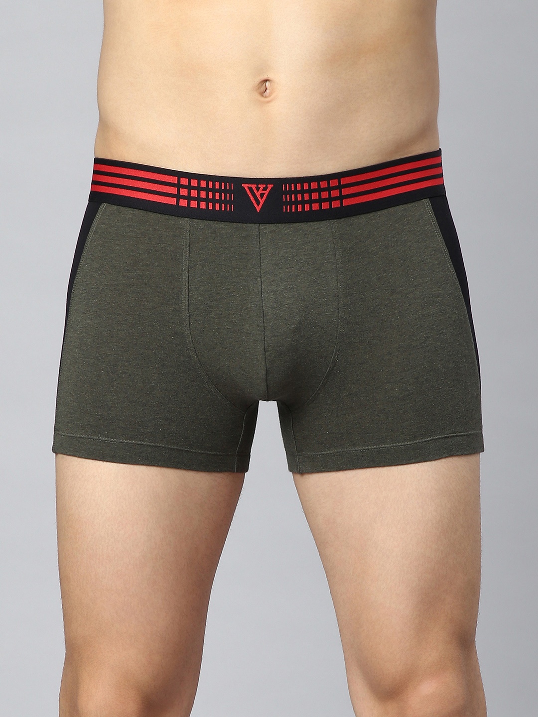 

Van Heusen Men Solid Anti Bacterial Colour Fresh Trunk, Grey
