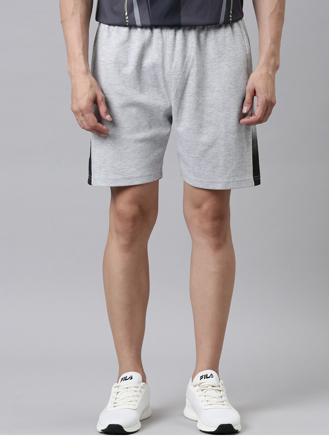 

Proline Active Men Grey Training or Gym Sports Shorts