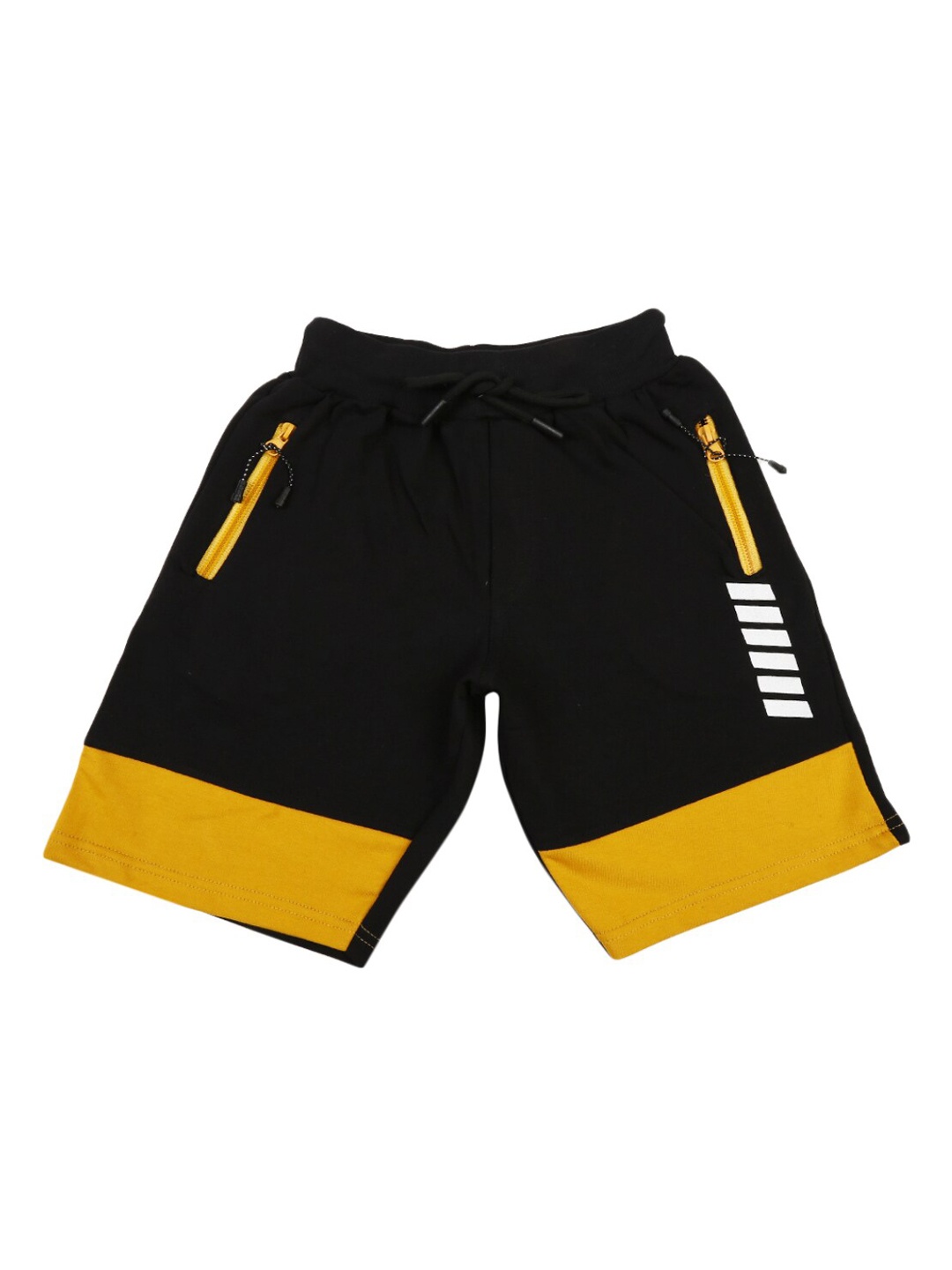 

V-Mart Boys Black Colourblocked Shorts