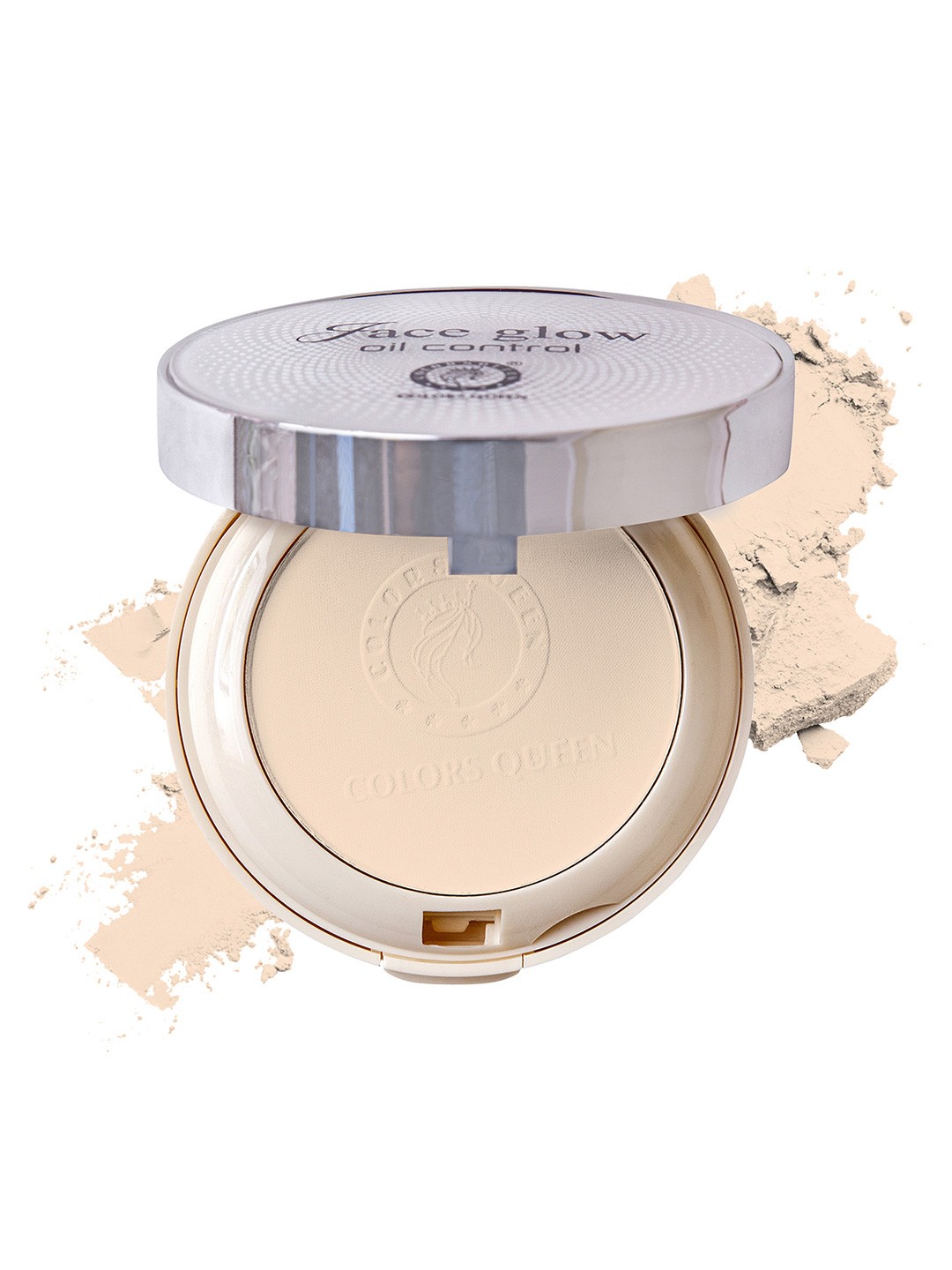 

Colors Queen Face Glow 2-in-1 Oil Control Compact - Beige 01