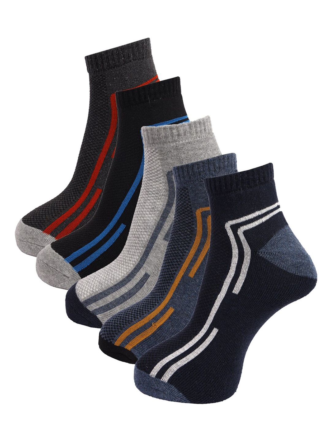 

Dollar Socks Men Pack of 5 Assorted Cotton Socks