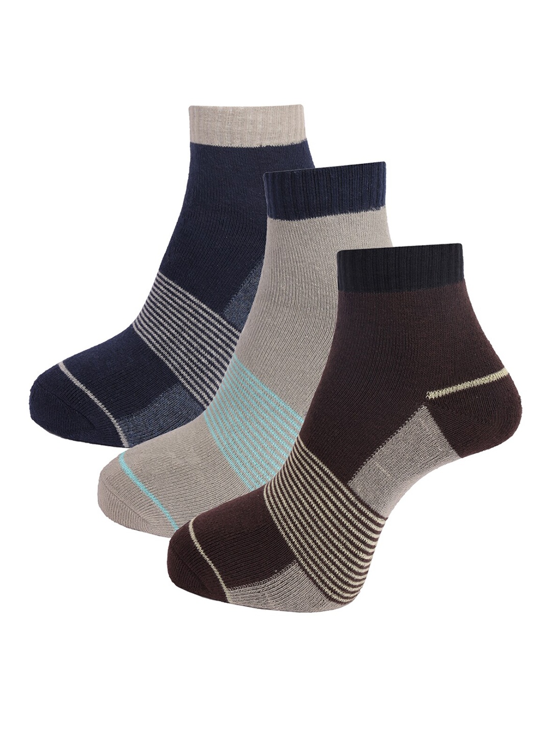 

Dollar Socks Men Pack Of 3 Assorted Patterned Cotton Socks
