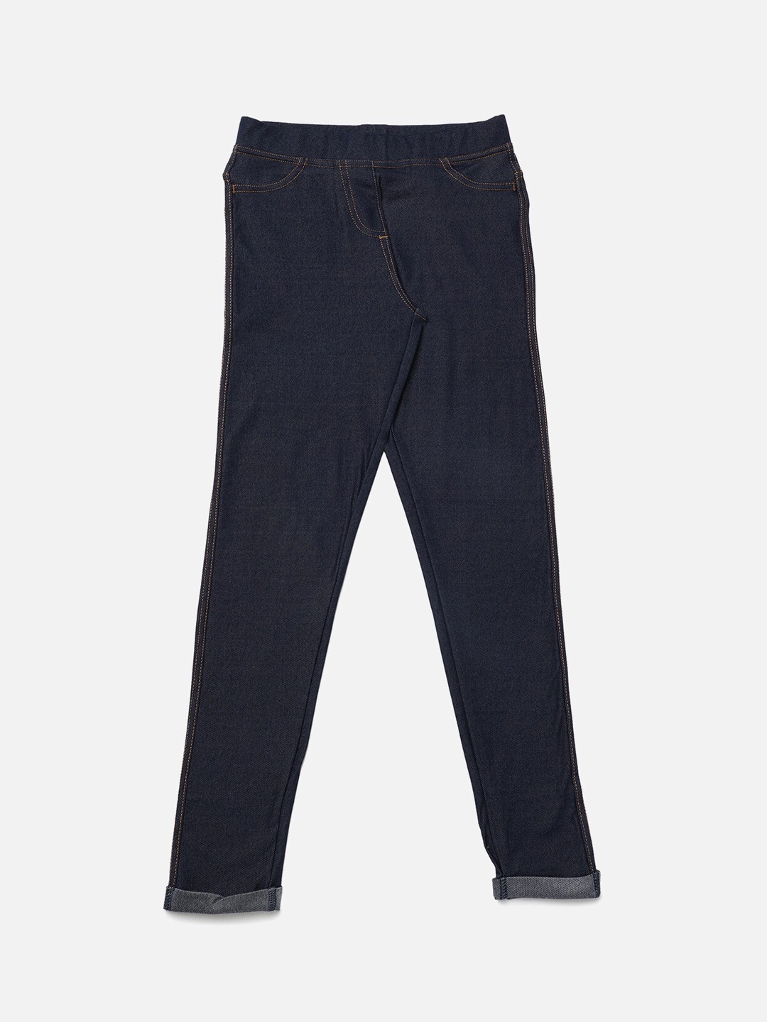

R&B Girls Blue Slash Knee Jeans