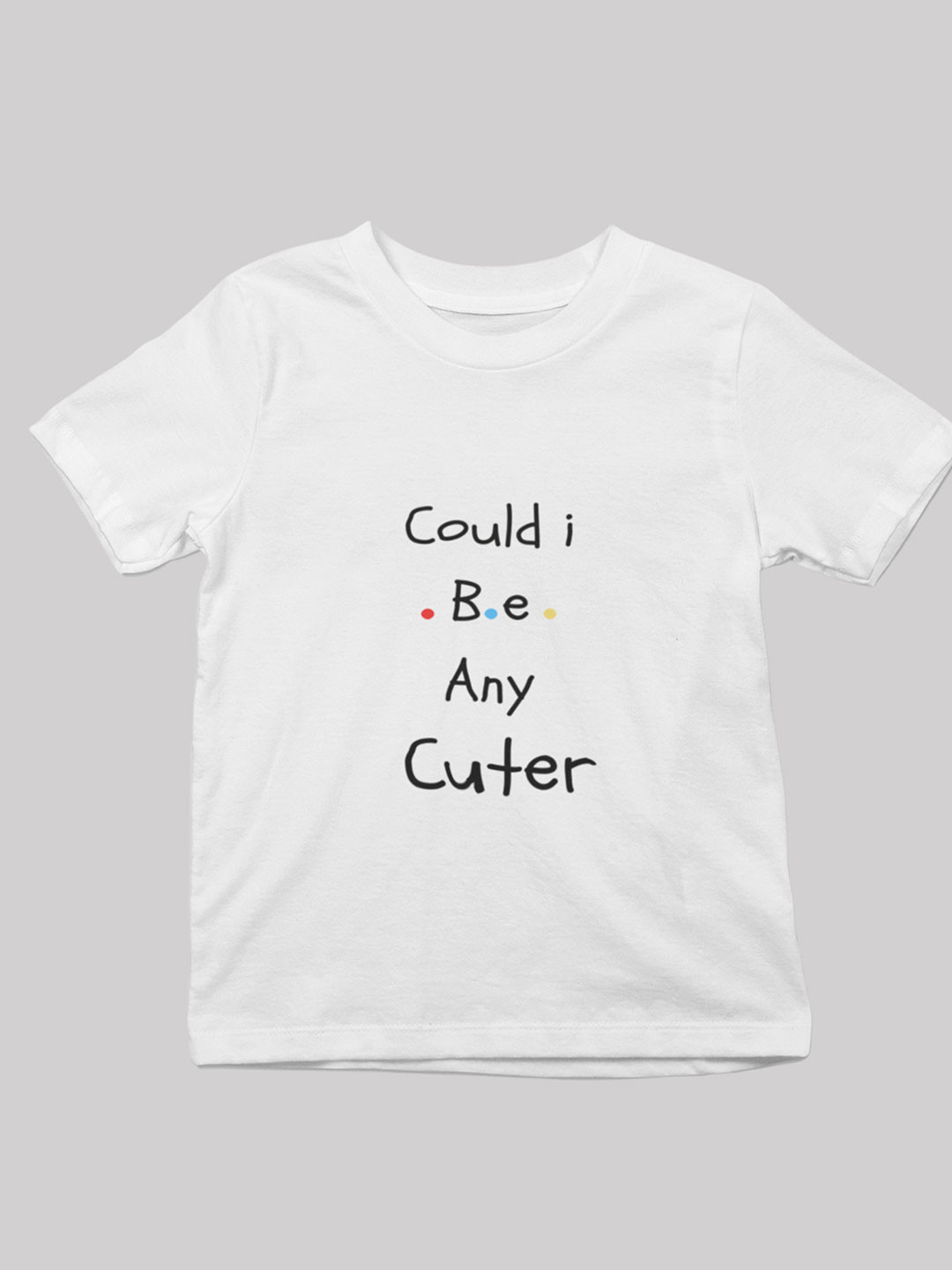 

MA Baby Kids White Typography Printed Pure Cotton Bio Finish T-shirt