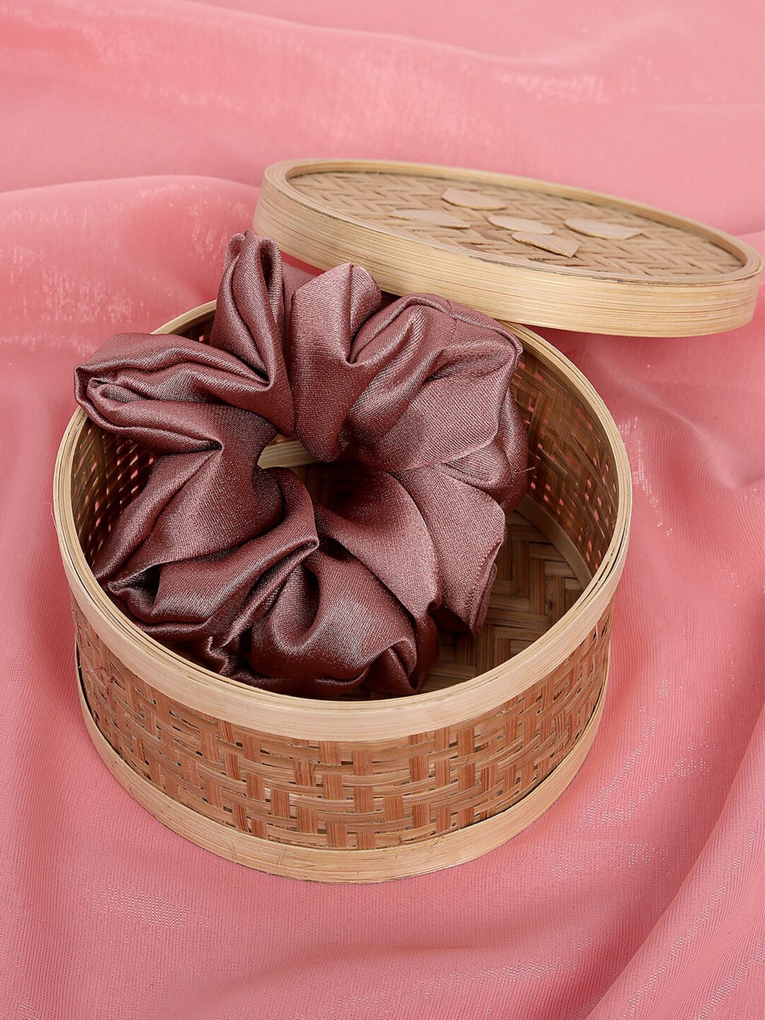 

Mueras Women Rose XL Satin Scrunchie