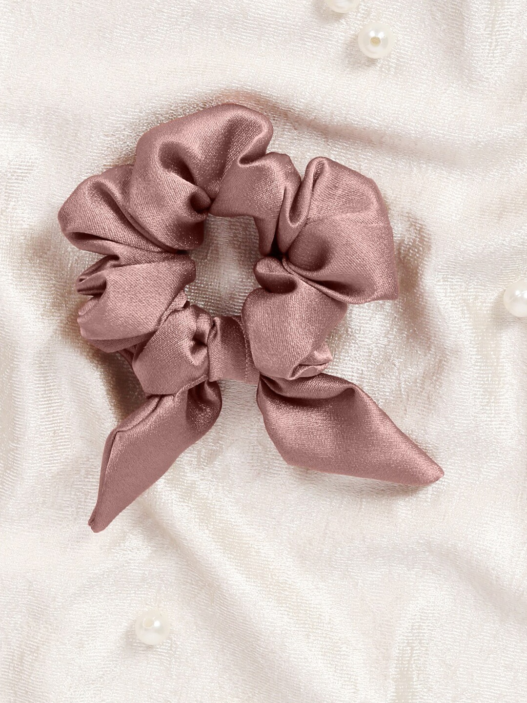 

Mueras Women Rose Bow Tie Knot Scrunchie