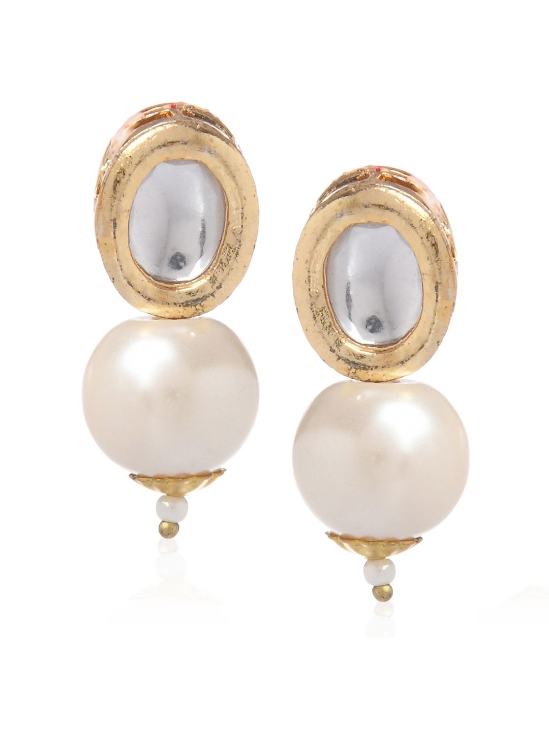 

Bamboo Tree Jewels Women Gold-Toned Classic Drop Earrings