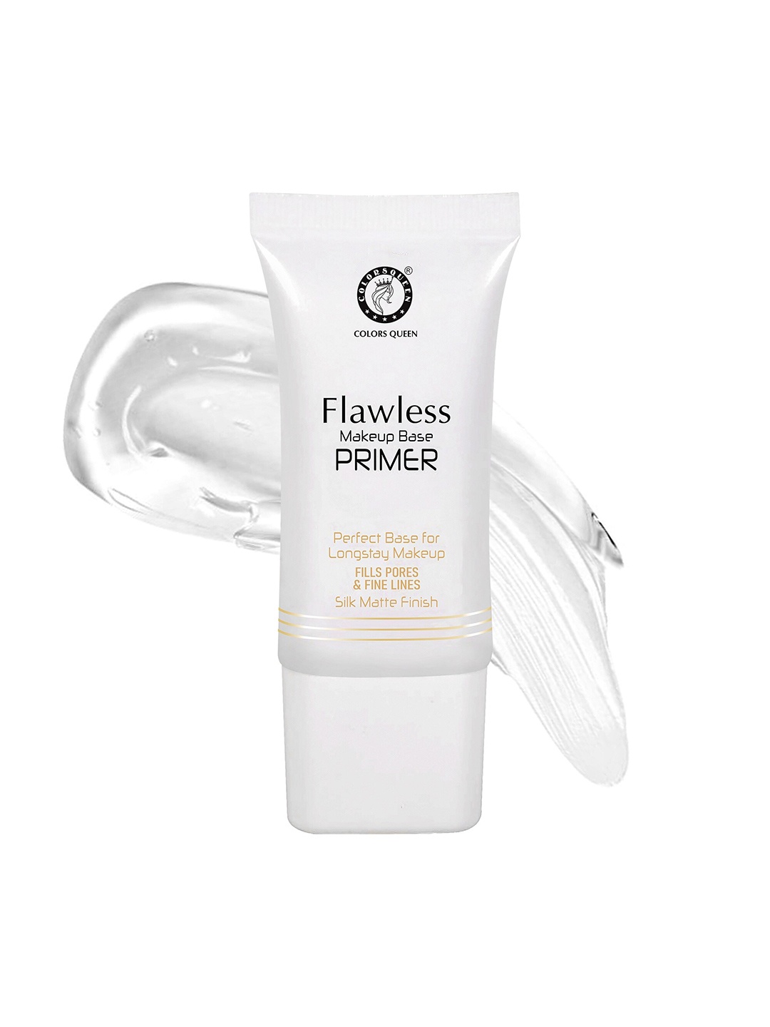 

Colors Queen Women Oil Free Flawless Make Base Primer-15ml, White