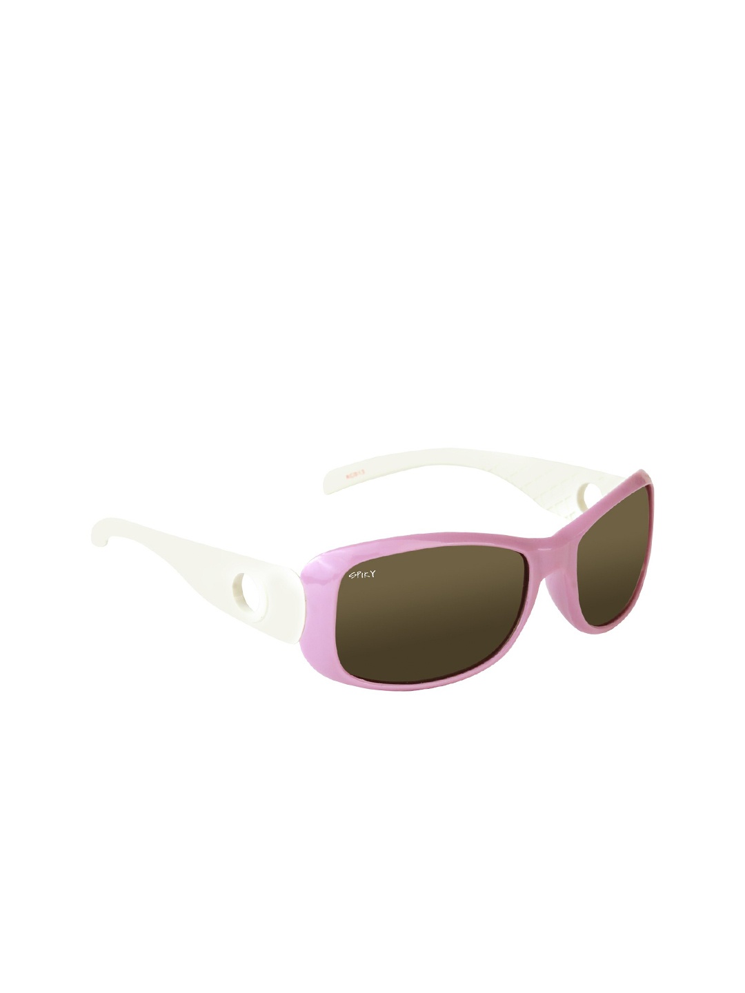 

Spiky Unisex Kids Grey Lens & Purple Rectangle Sunglasses with Polarised Lens-Zp013