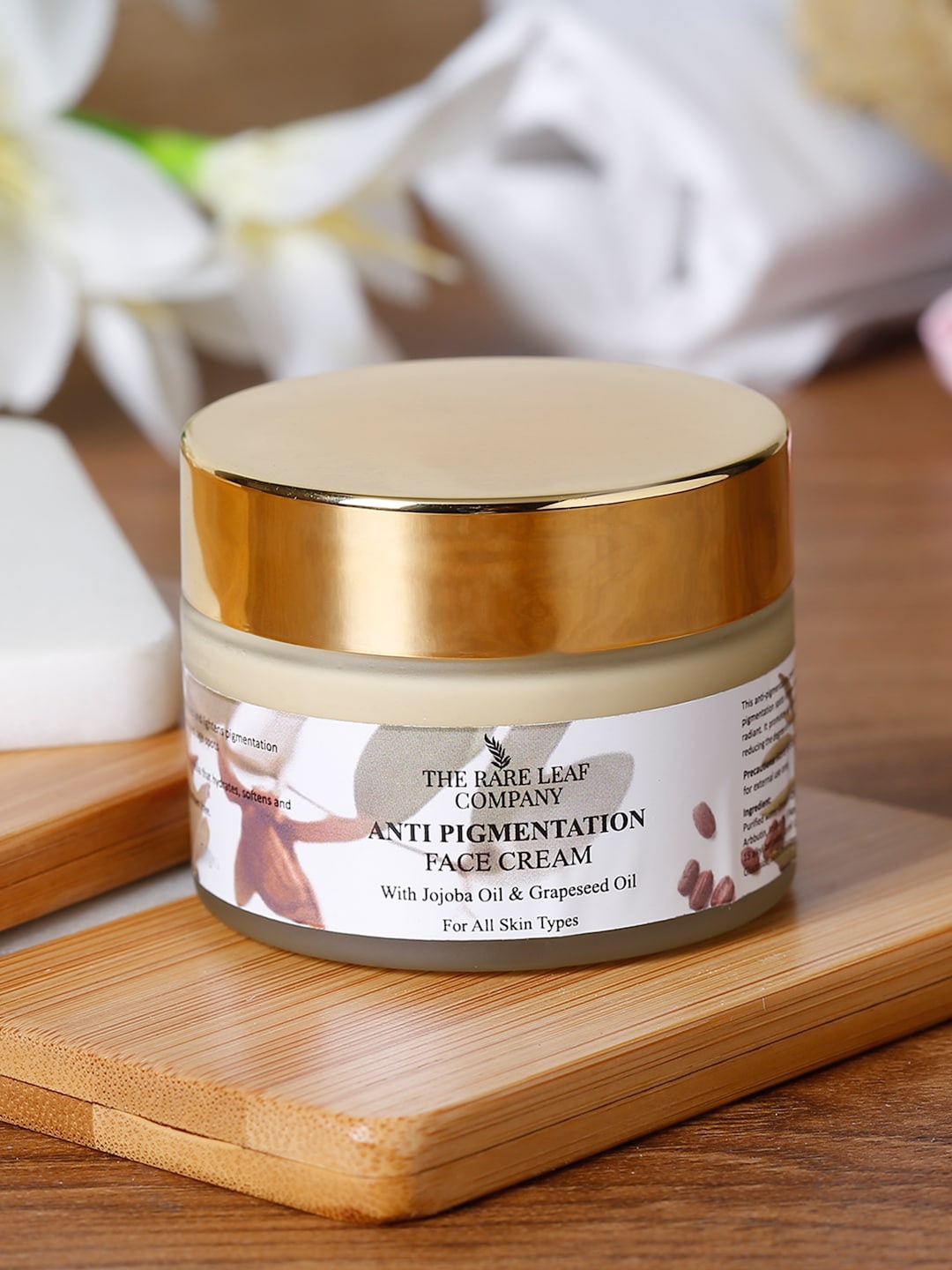 

THE RARE LEAF COMPANY Anti Pigmentation Cream for Dark Spots and Hyperpigmentation - 50gm