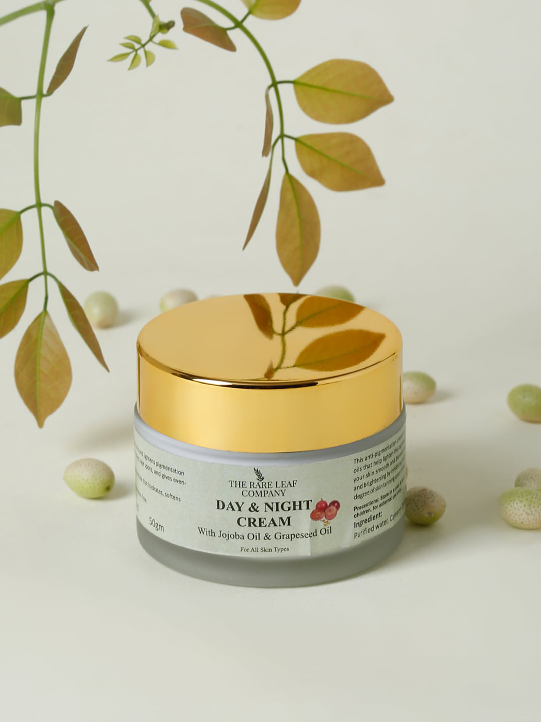 

THE RARE LEAF COMPANY Anti Pigmentation Day And Night Cream 50gm, White