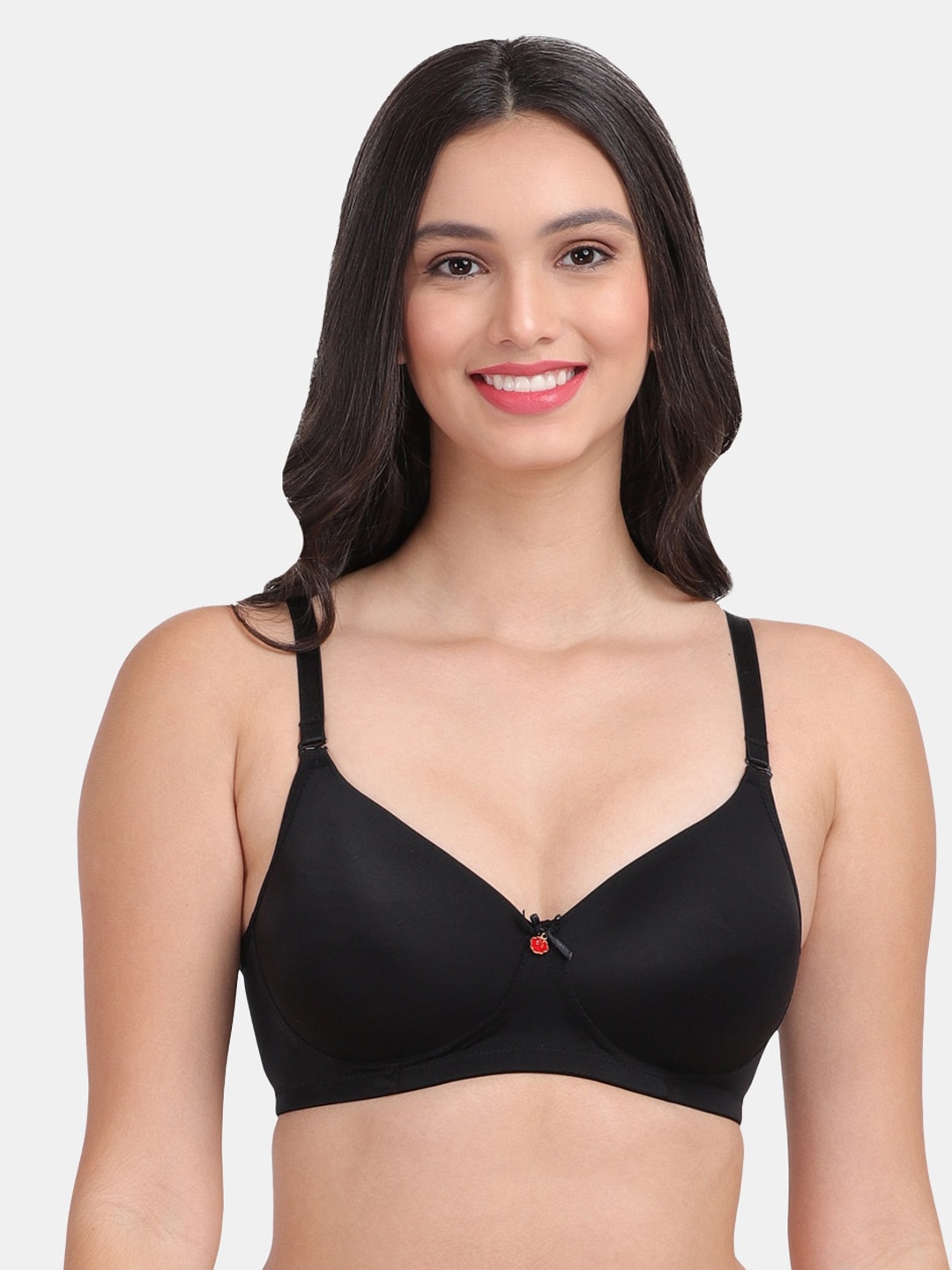 

Amour Secret Women Black T-Shirt Lightly Padded Bra