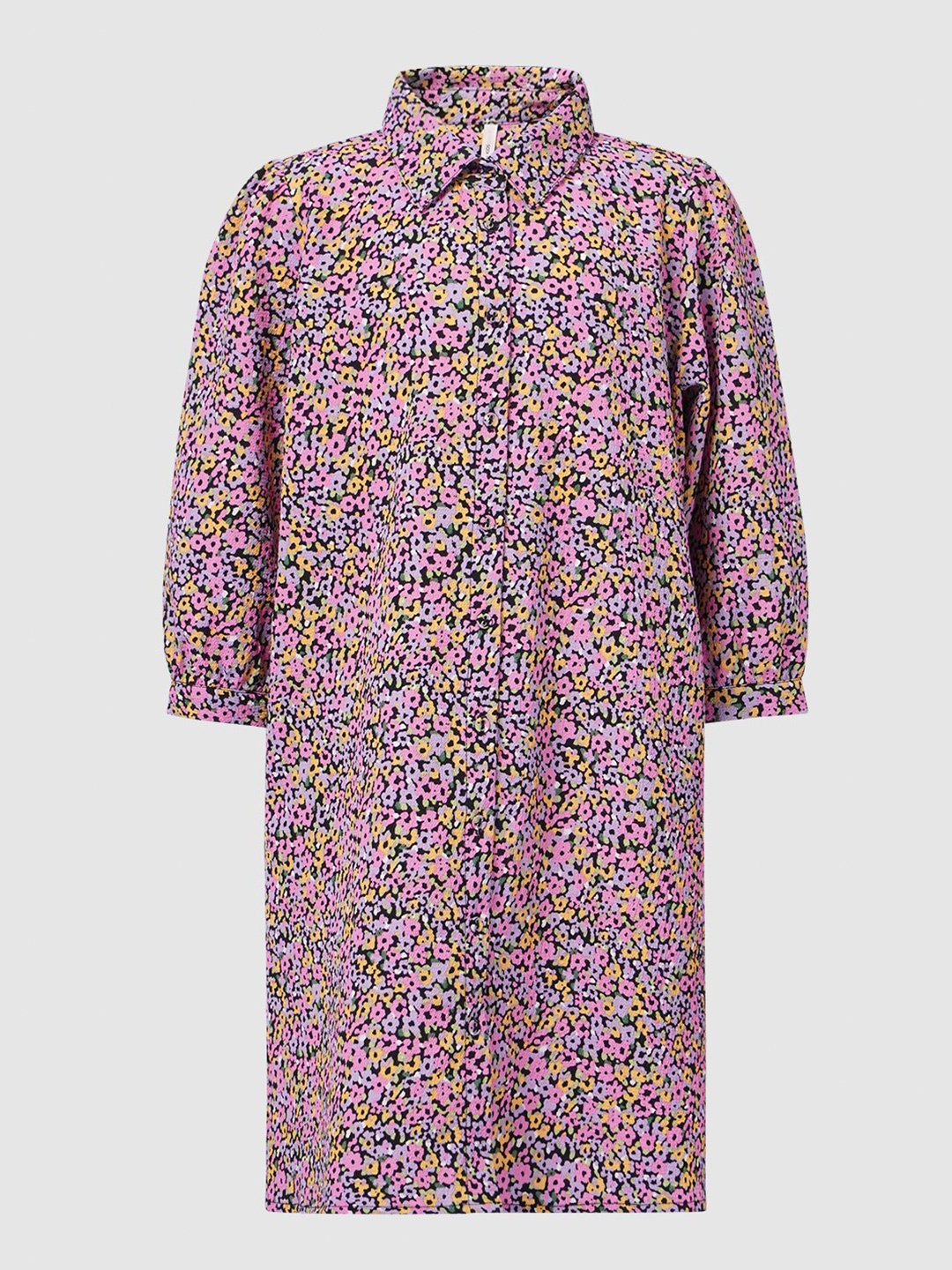 

KIDS ONLY Girls Multicolored Floral Shirt Dress, Multi