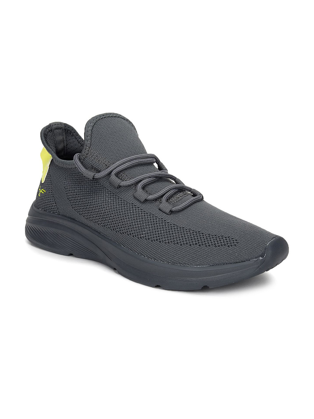

Flying Machine Men Grey Textile Walking Shoes