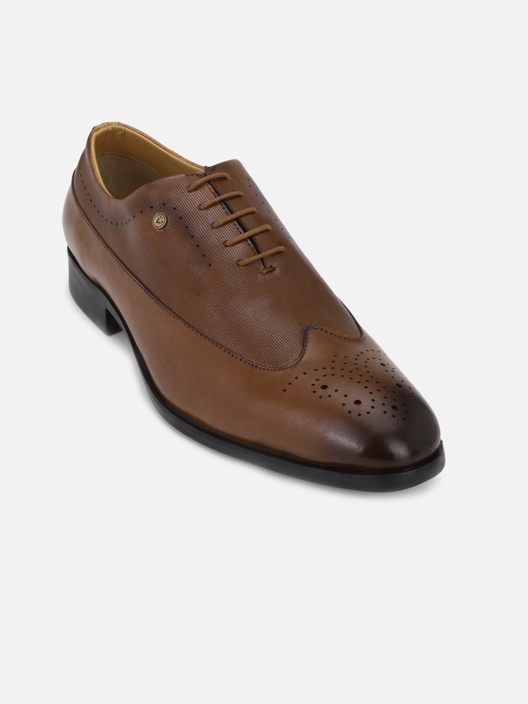 

Allen Solly Men Brown Solid Lace-Up Formal Derbys