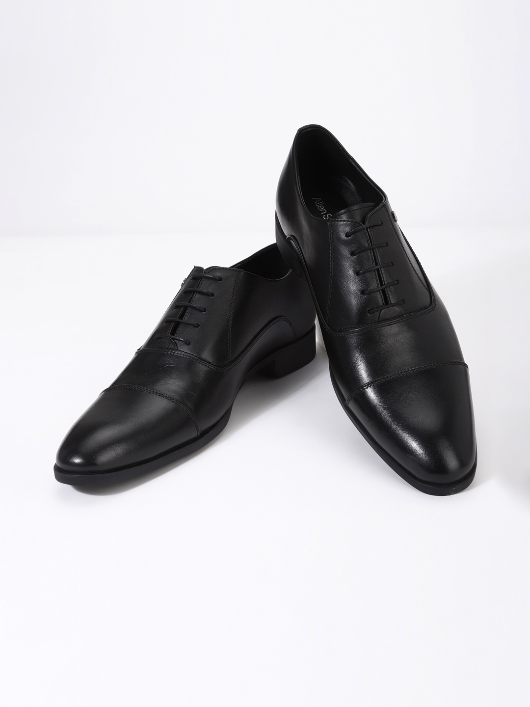 

Allen Solly Men Black Solid Formal Derbys