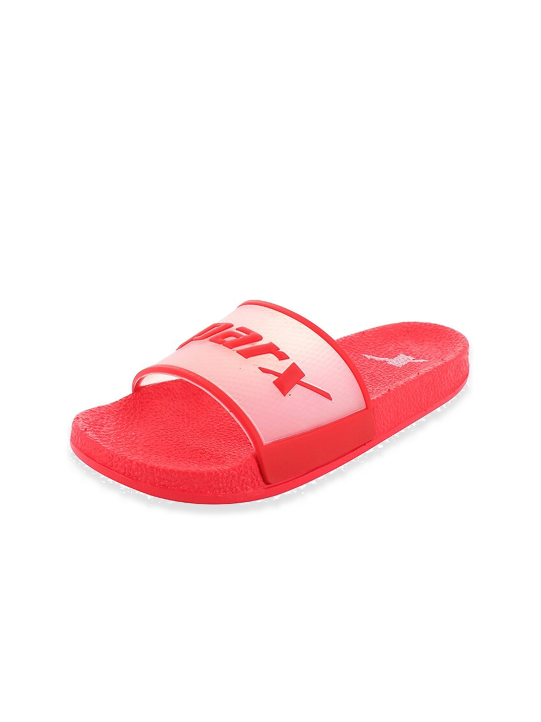 

Sparx Women Red & Transparent Sliders