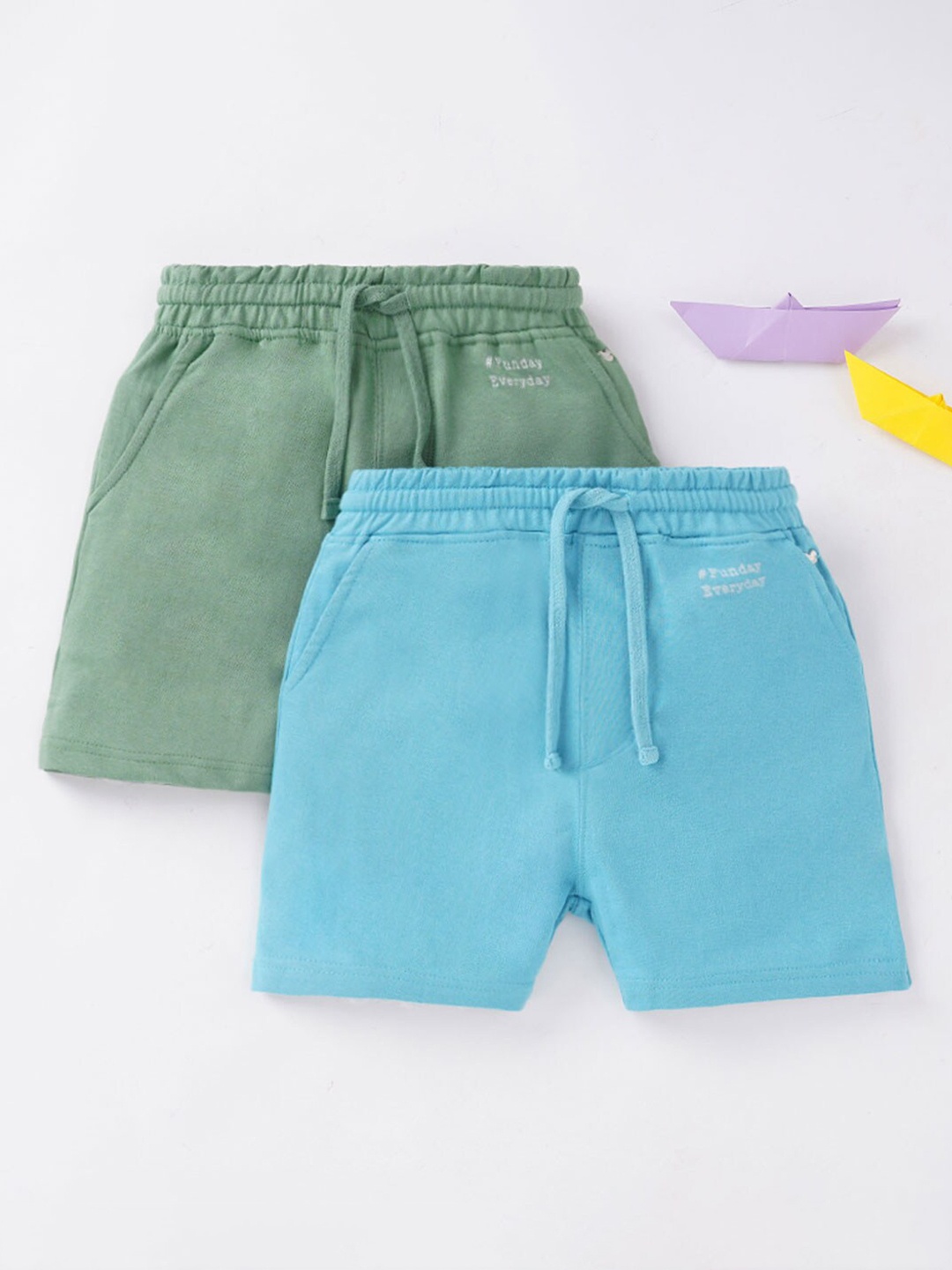 

Ed-a-Mamma Boys Pack Of 2 Multicoloured Shorts, Multi