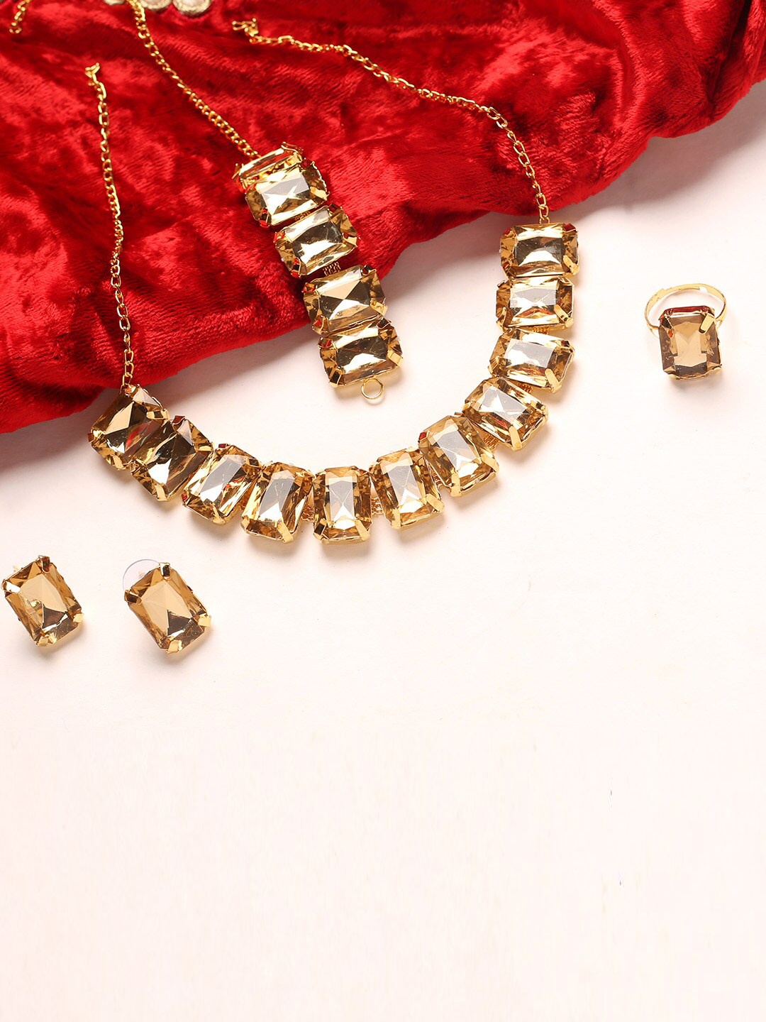 

MAD CLUB Women Gold Jewellery Set