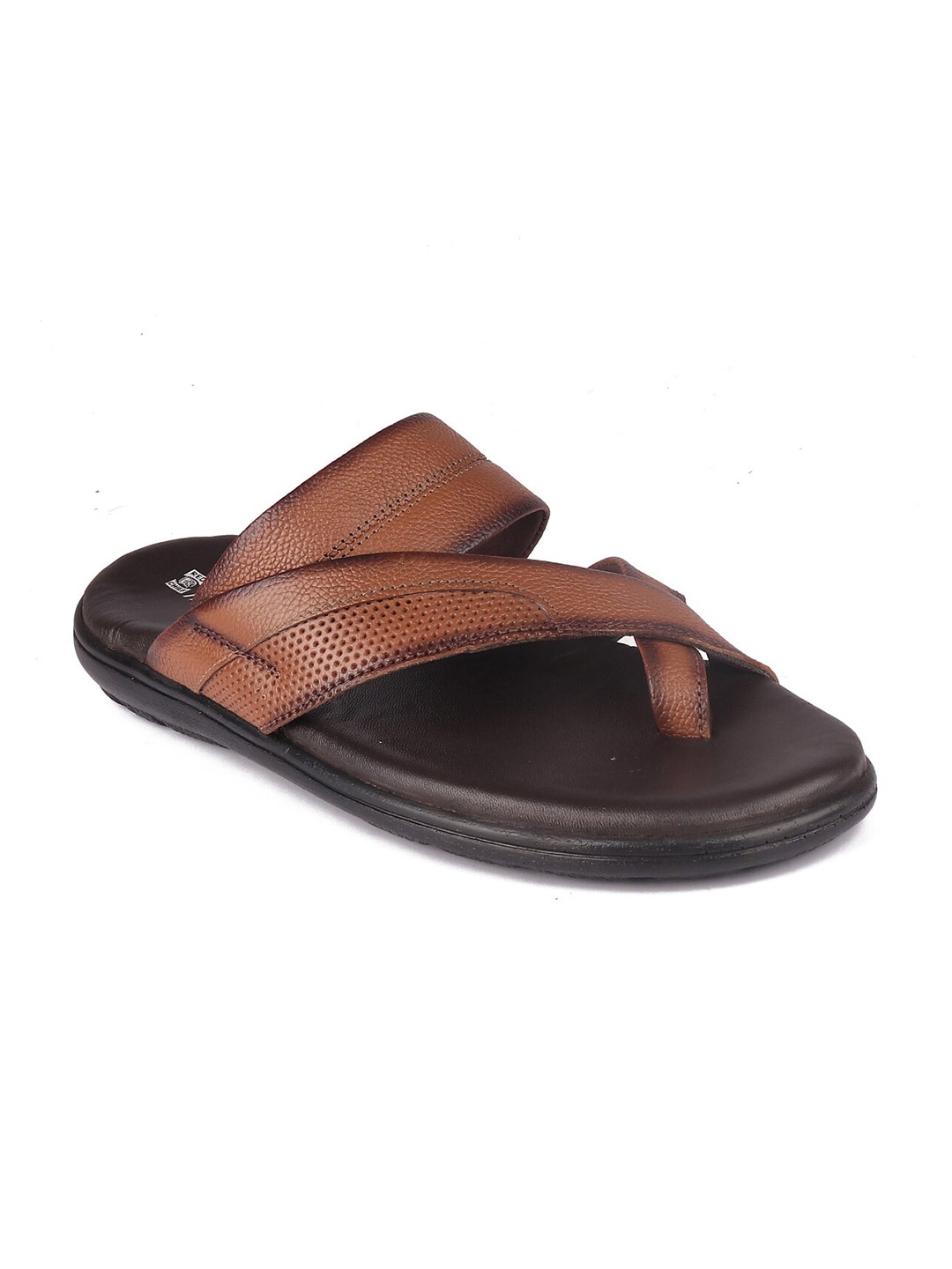

Red Chief Men Tan Leather Comfort Sandals