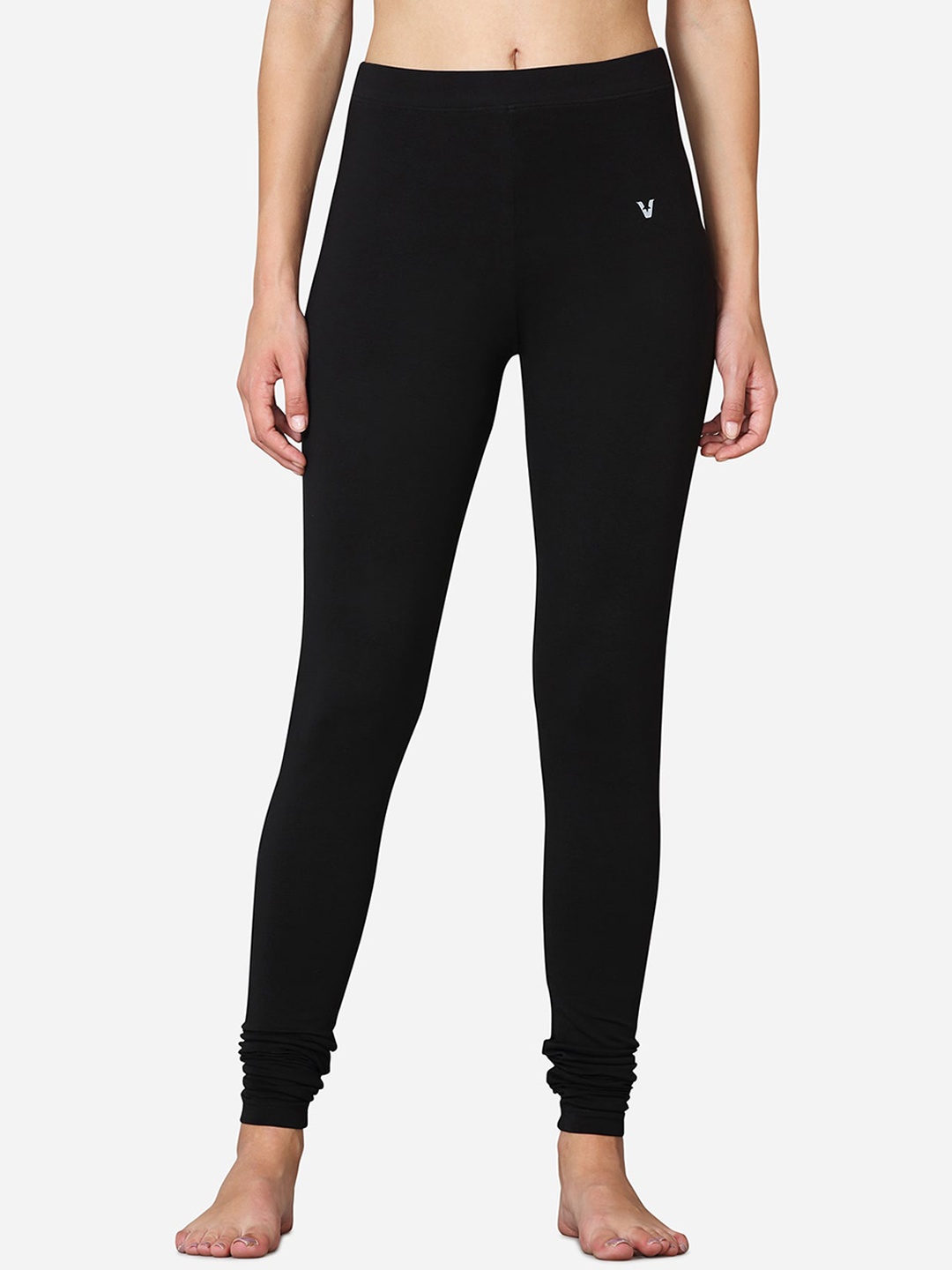 

VStar Women Black Solid Full-Length Leggings