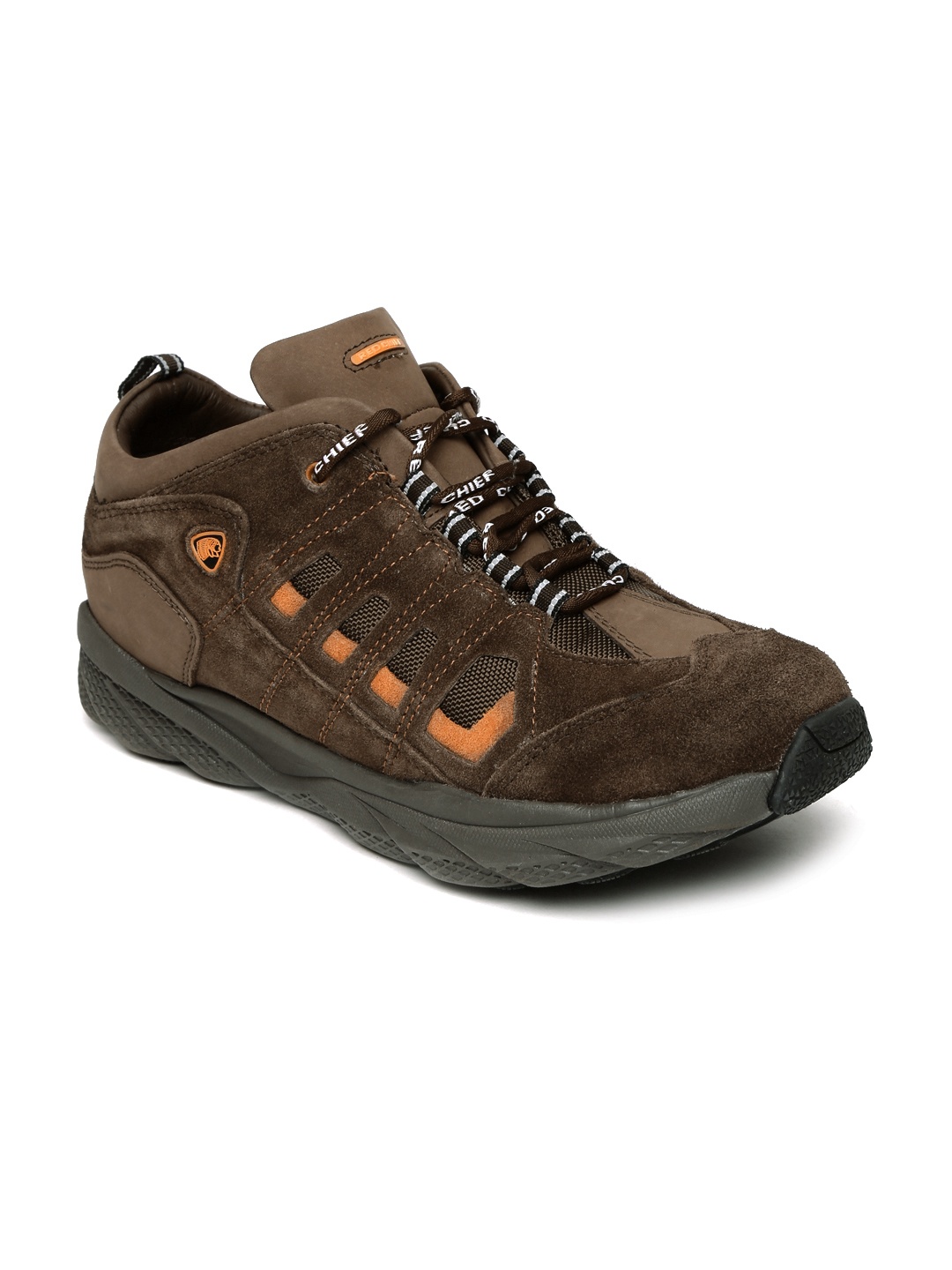 

Red Chief Men Brown Leather Sneakers