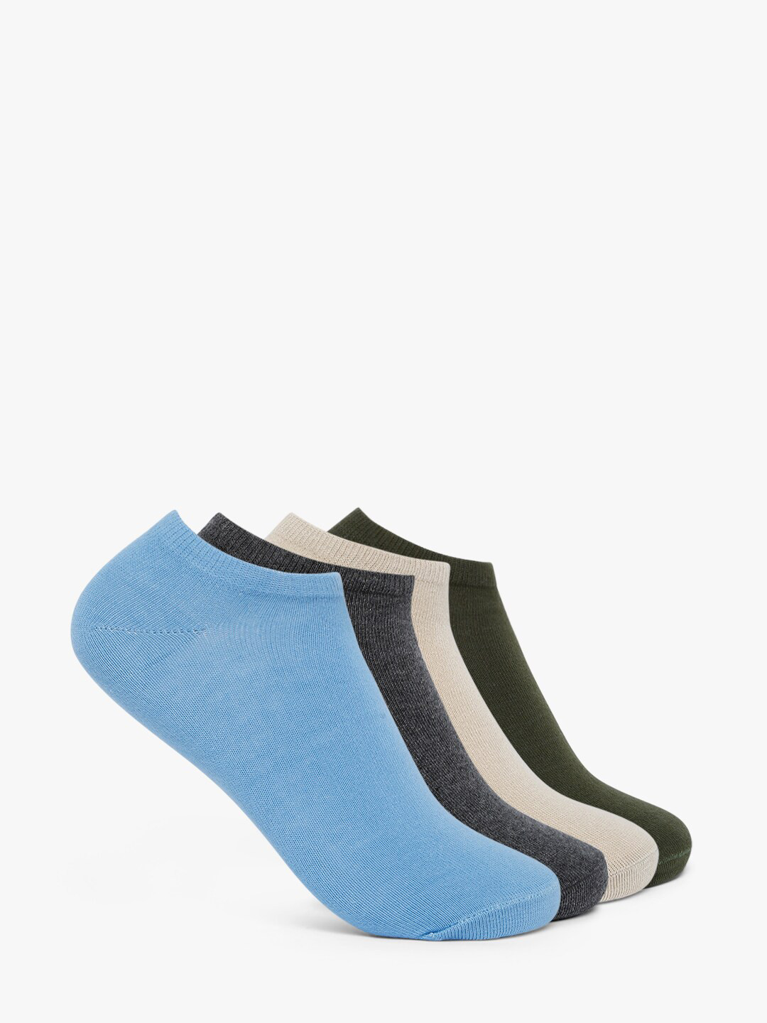 

Smarty Pants Women Set of 4 Cotton Ankle Length Socks, Multi