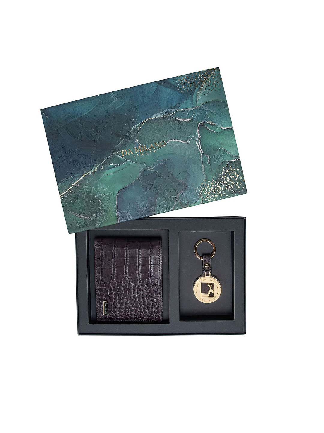

Da Milano Men Grey Accessory Gift Set