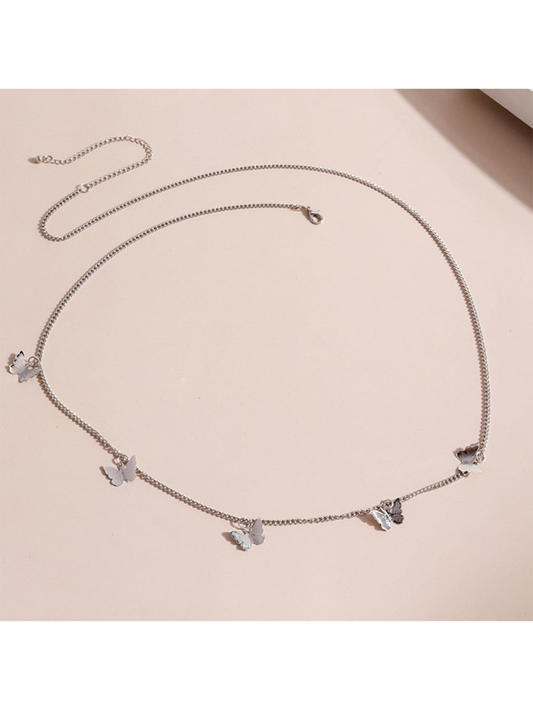 

FemNmas Women Silver-Plated Chain for Waist