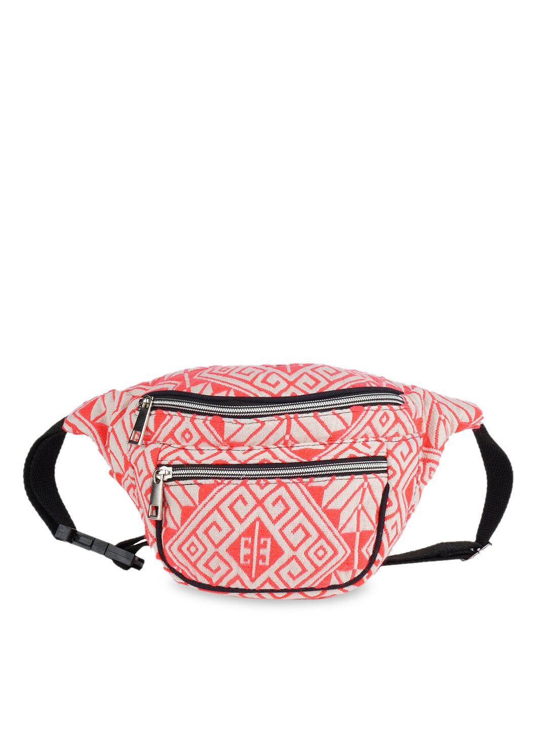 

Kanvas Katha Women Multicoloured Geometric Oversized Bucket Hobo Bag, Multi