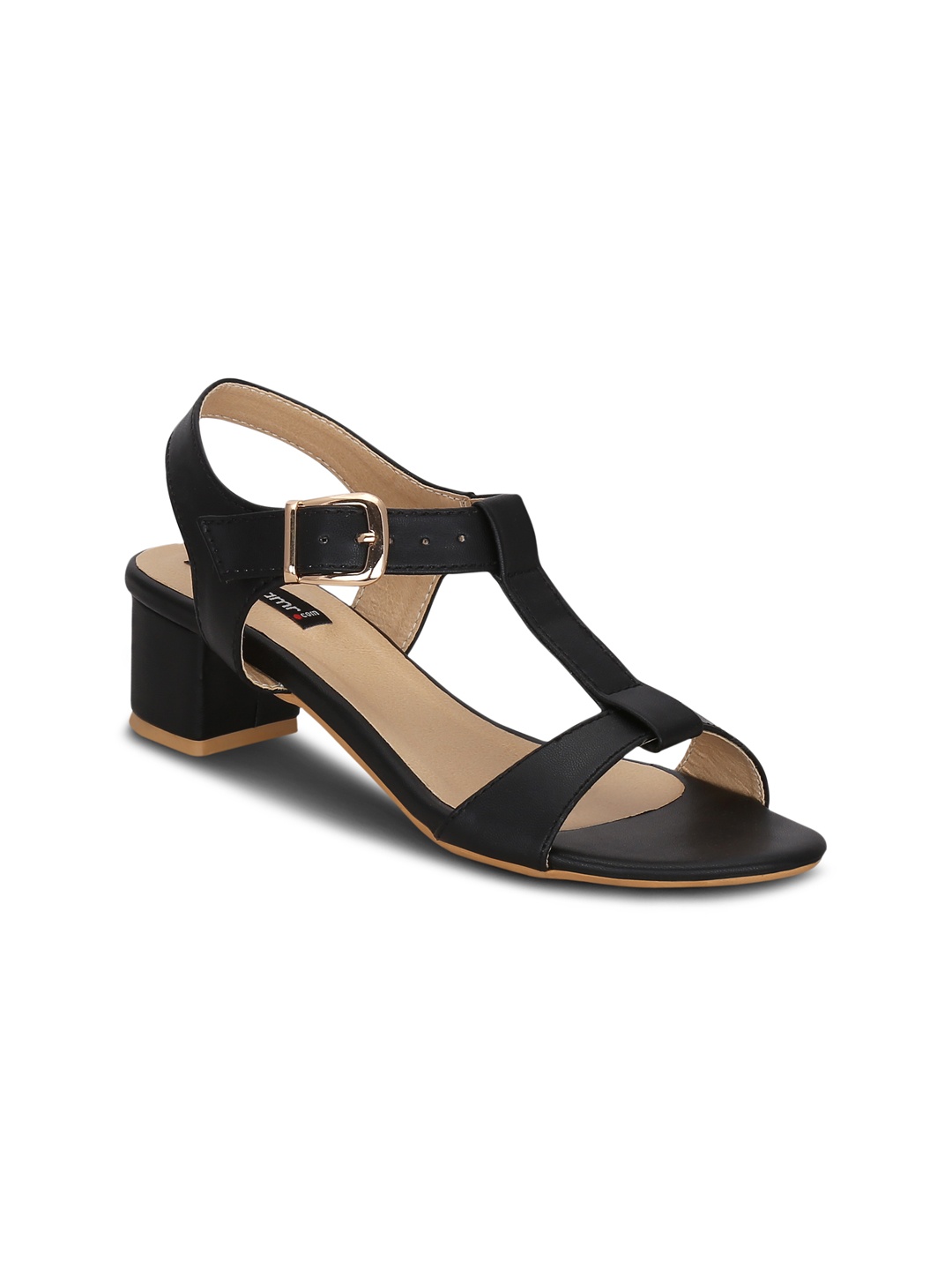 

Get Glamr Women Black Solid Heels