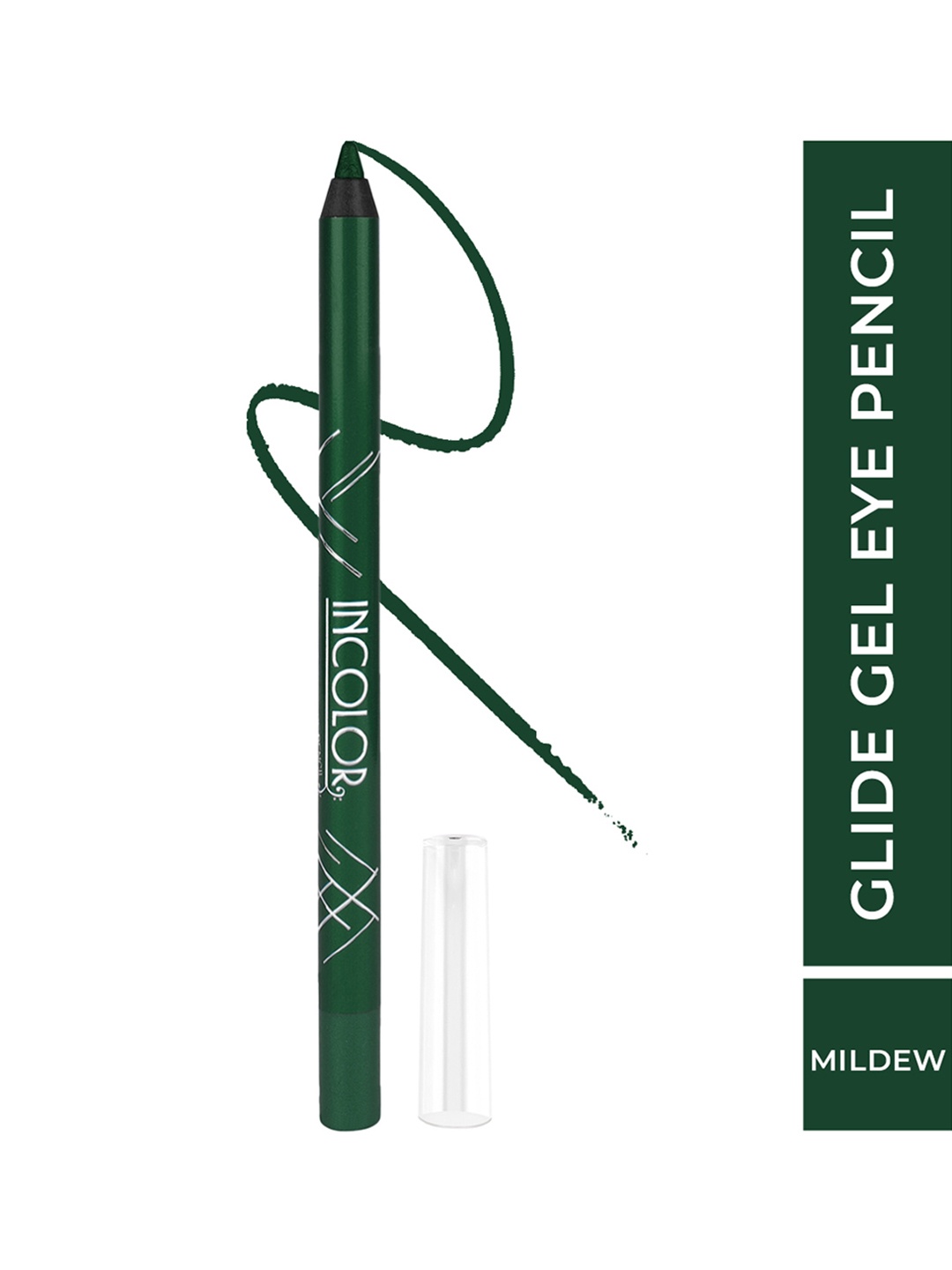 

INCOLOR Glide Gel Eye Pencil 03-MILDEW, 1.2 gm, Green