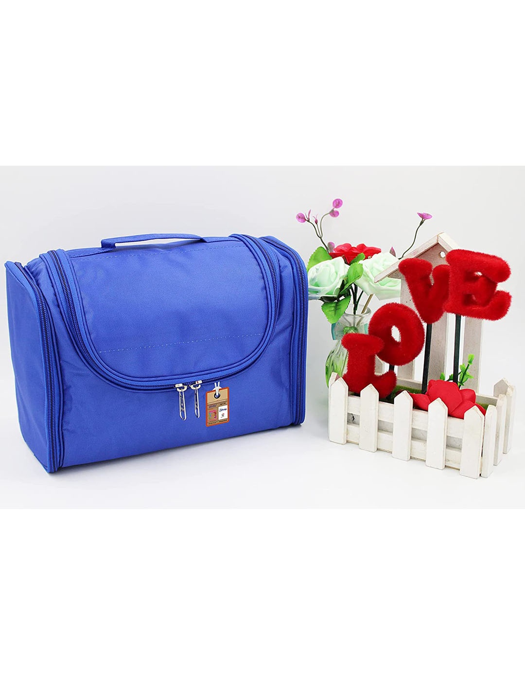 

atorakushon Blue Solid Makeup Storage Organiser