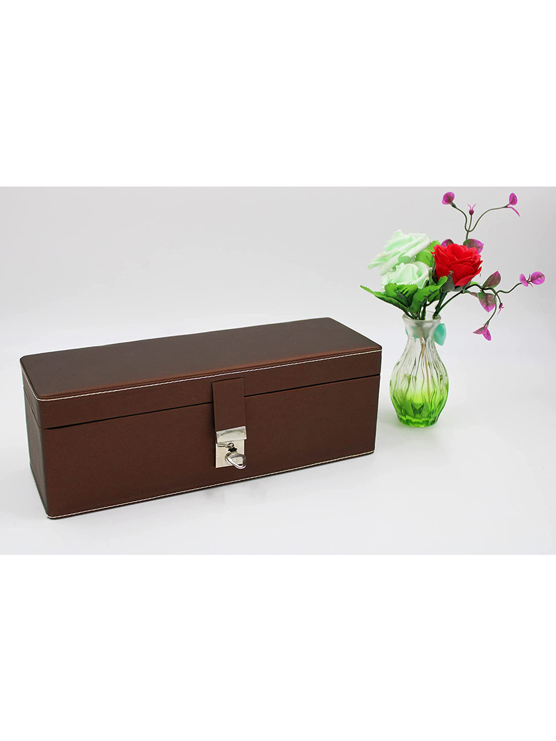 

atorakushon Brown Solid Jewellery Organizer