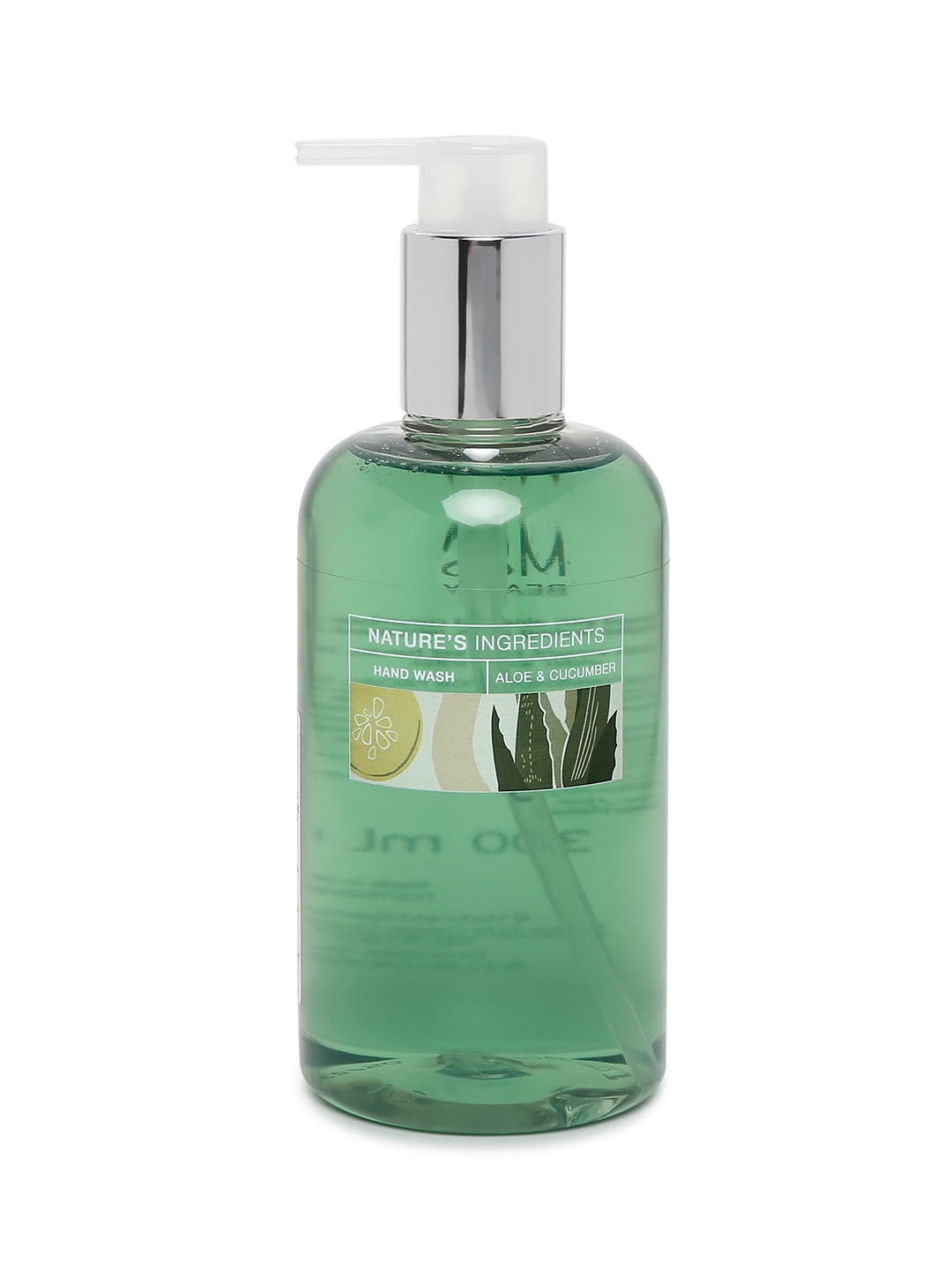 

Marks & Spencer Natures Ingredients Aloe & Cucumber Hand Wash - 300 ml, Green