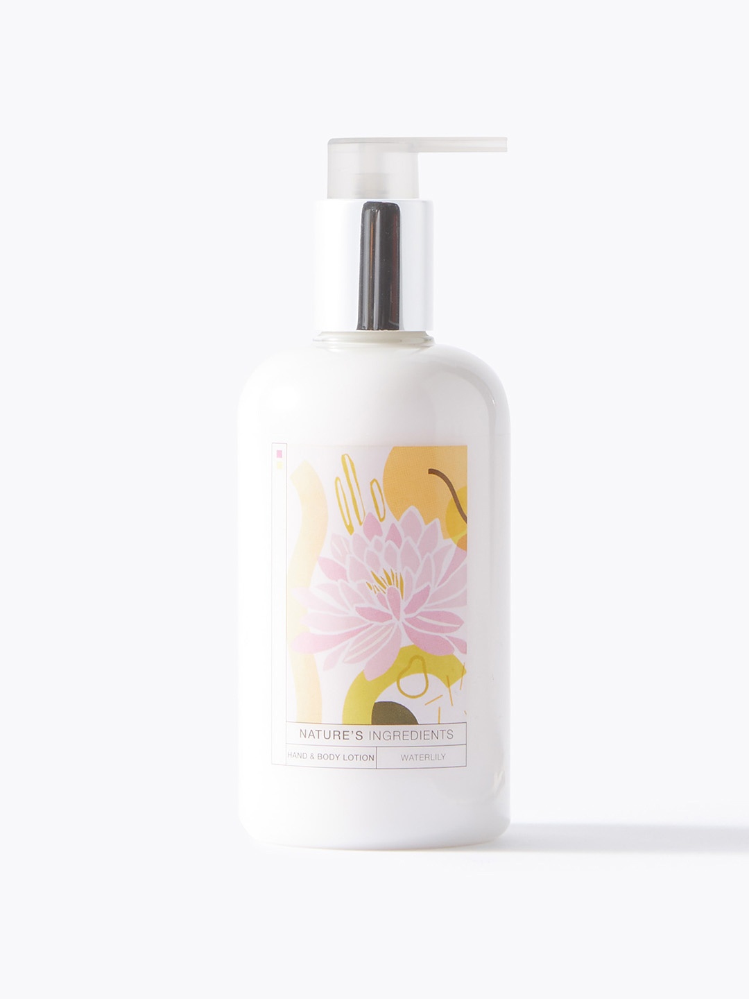 

Marks & Spencer Natures Ingredients Waterlily Hand & Body Lotion - 300ml, White