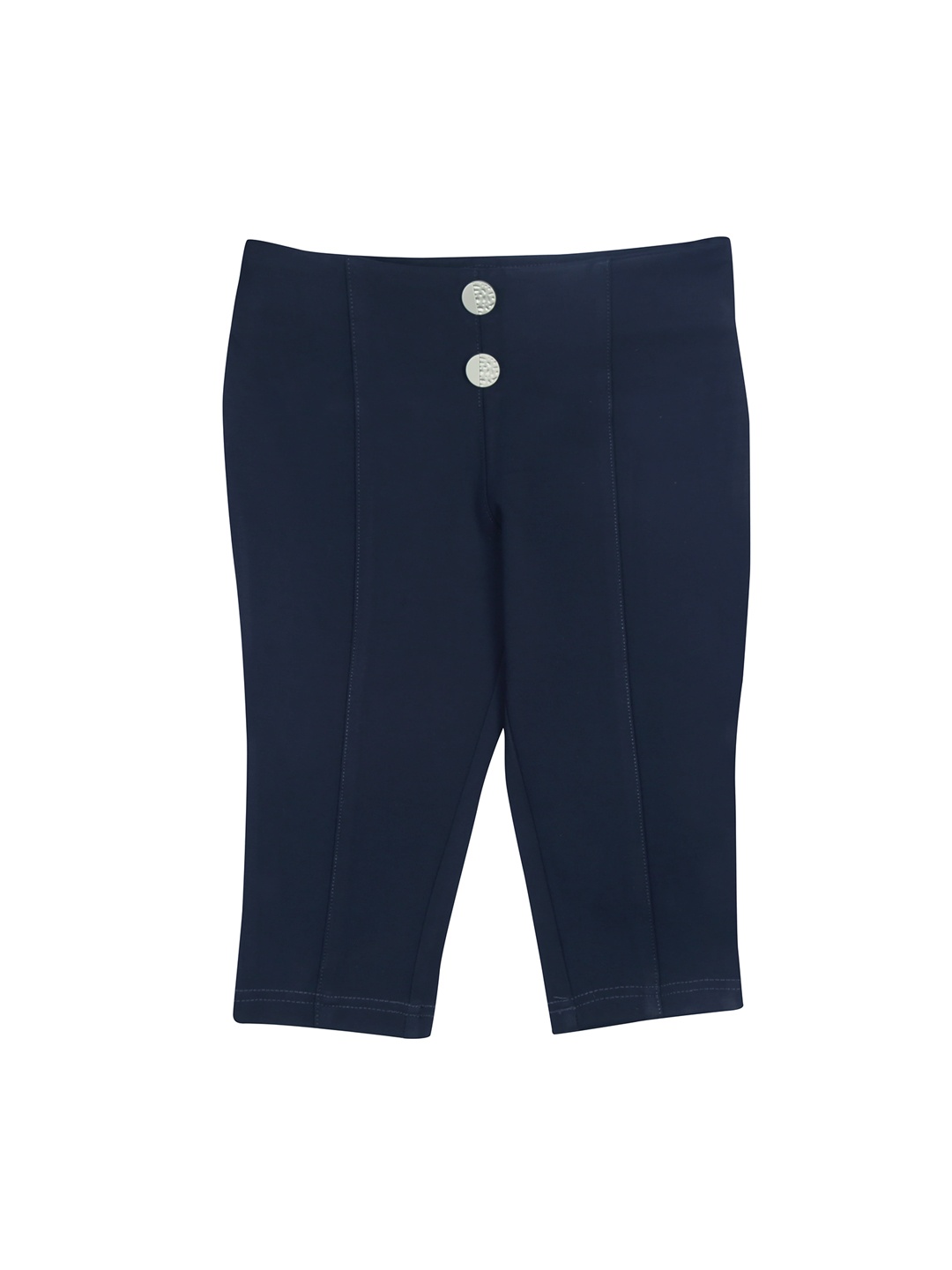 

Tiny Girl Girls Navy Blue Cotton Relaxed Fit Capris