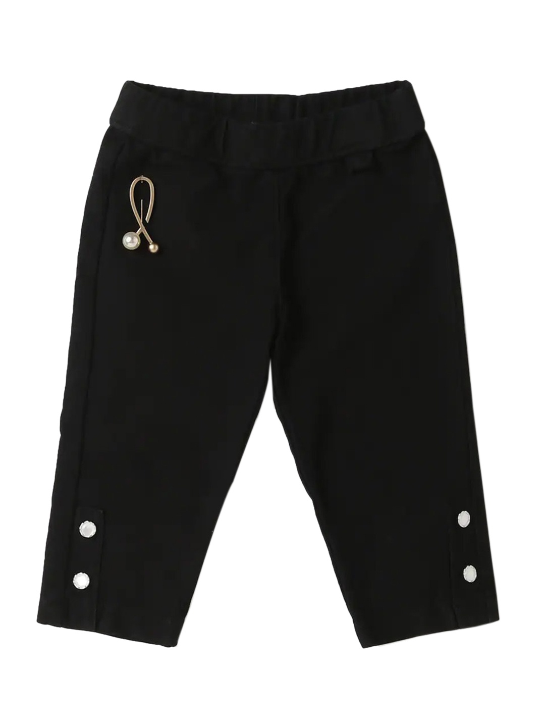 

Tiny Girl Girls Black & White Capris
