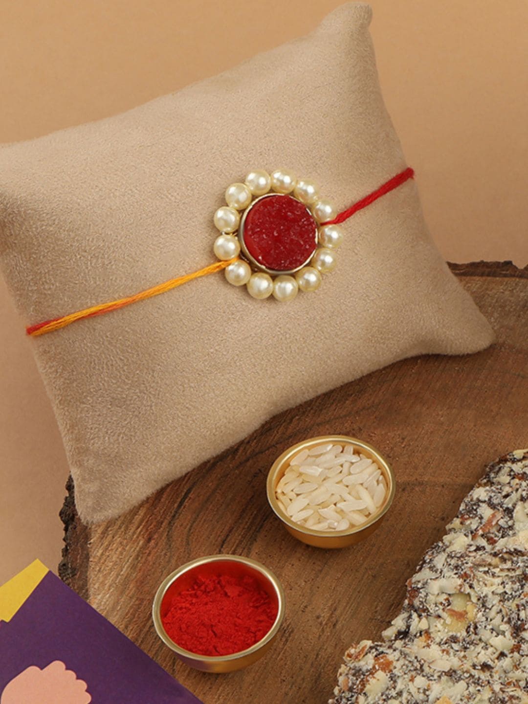 

AccessHer Rakhi Gift Pack, Red