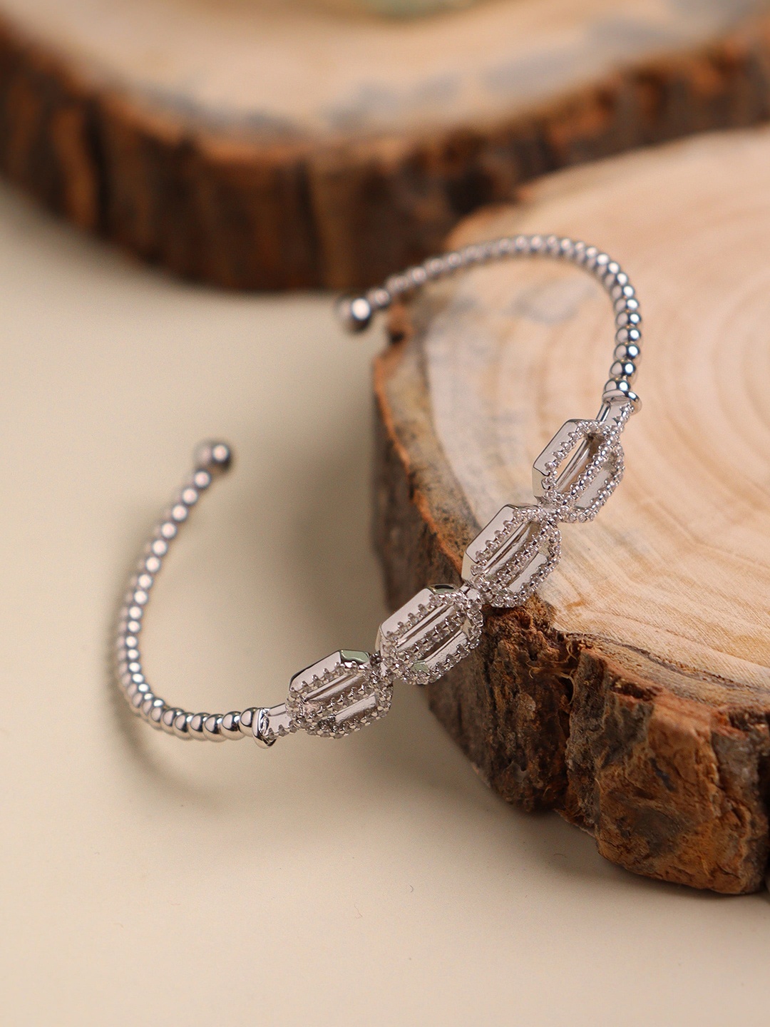 

SILBERRY Women Silver Bracelet